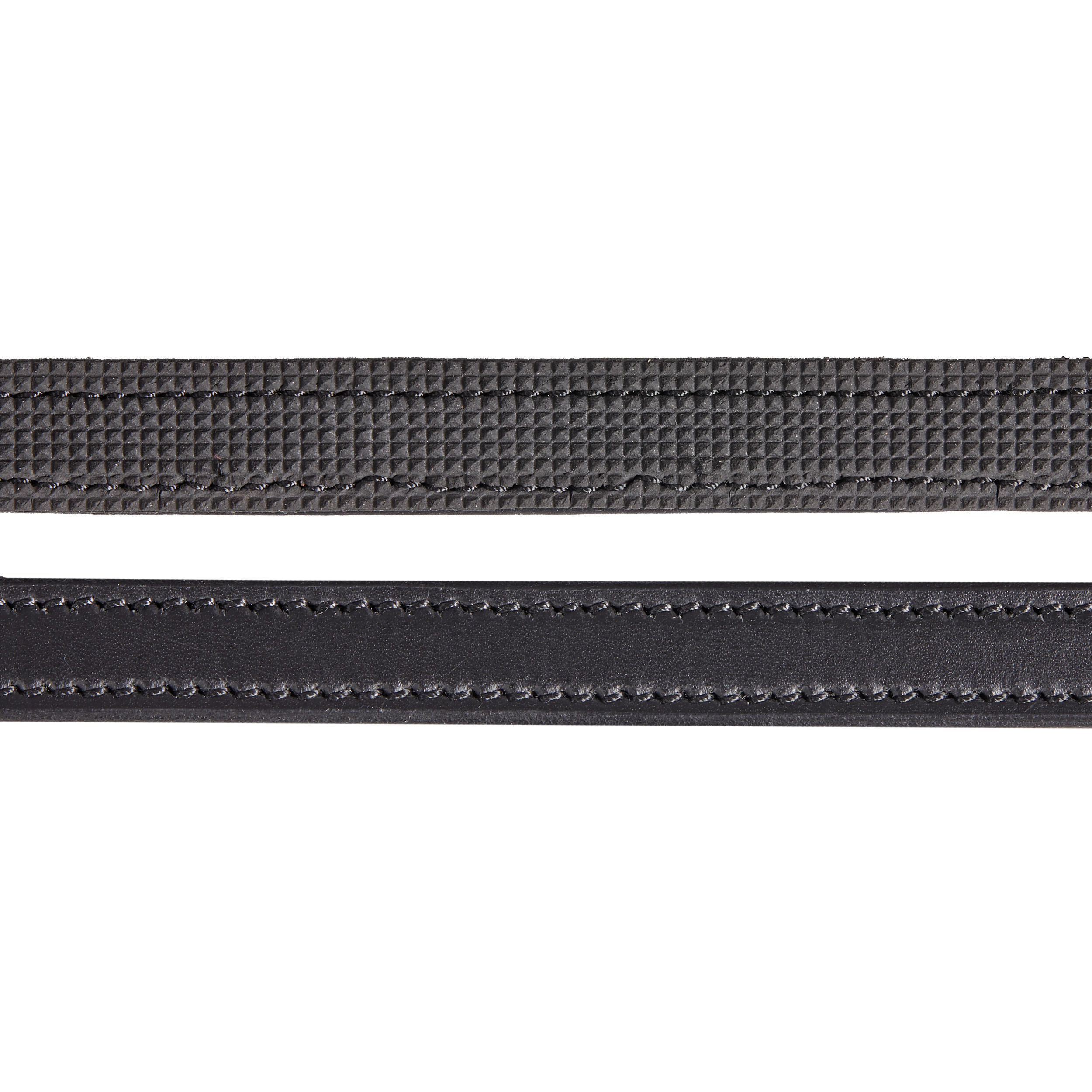 Horse Riding Fine Grip Reins - 500 Black