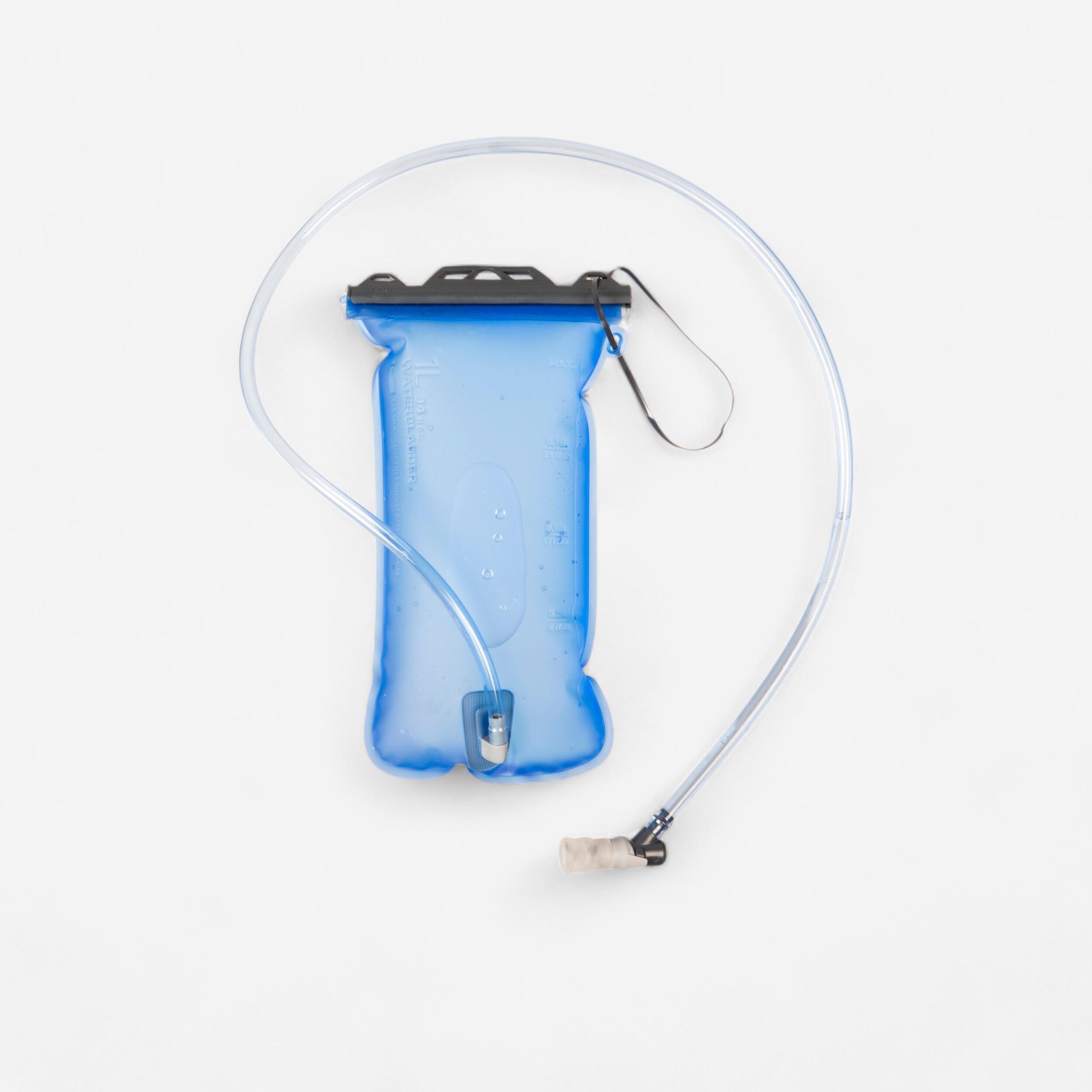 1 L MTB Hydration Bladder - Blue/Clear