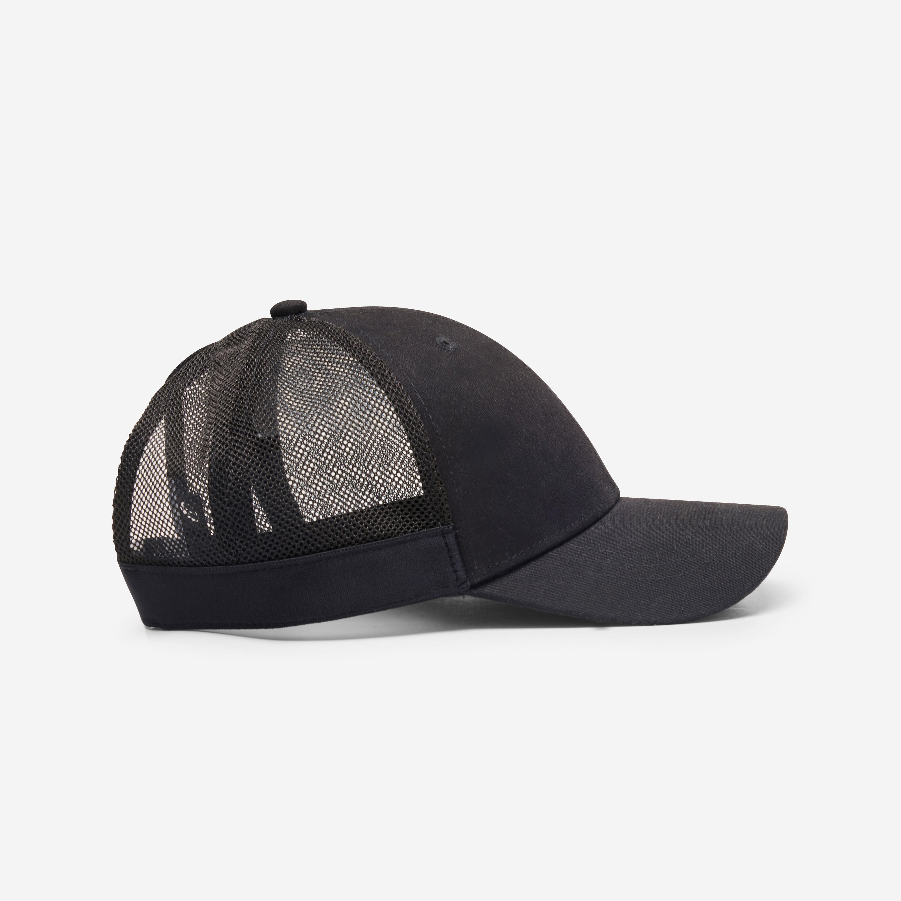 Breathable Fitness Cardio Training Cap - Black