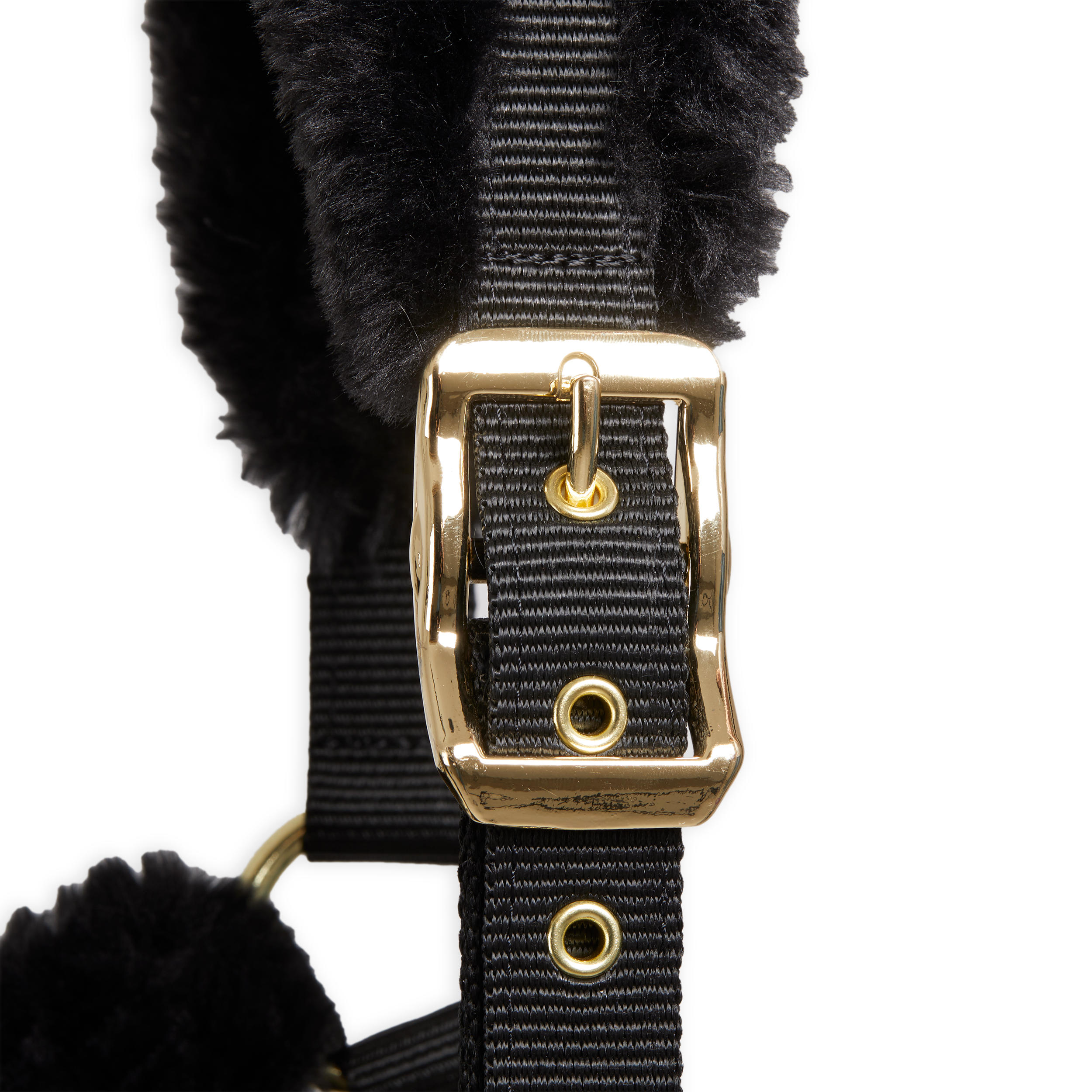 5004-horse-riding-synthetic-sheepskin-halter-black-gold-1.jpg