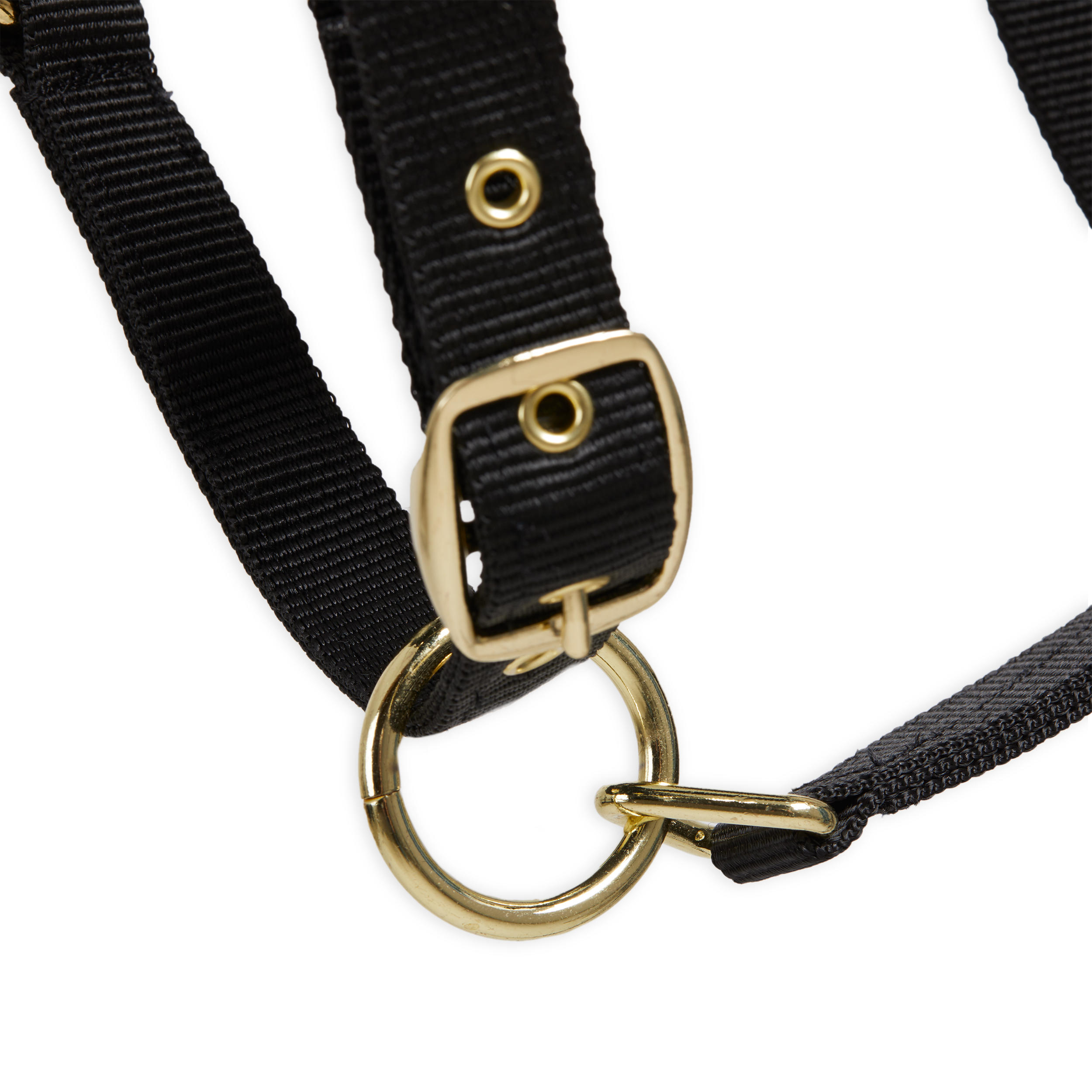5004-horse-riding-synthetic-sheepskin-halter-black-gold-1.jpg