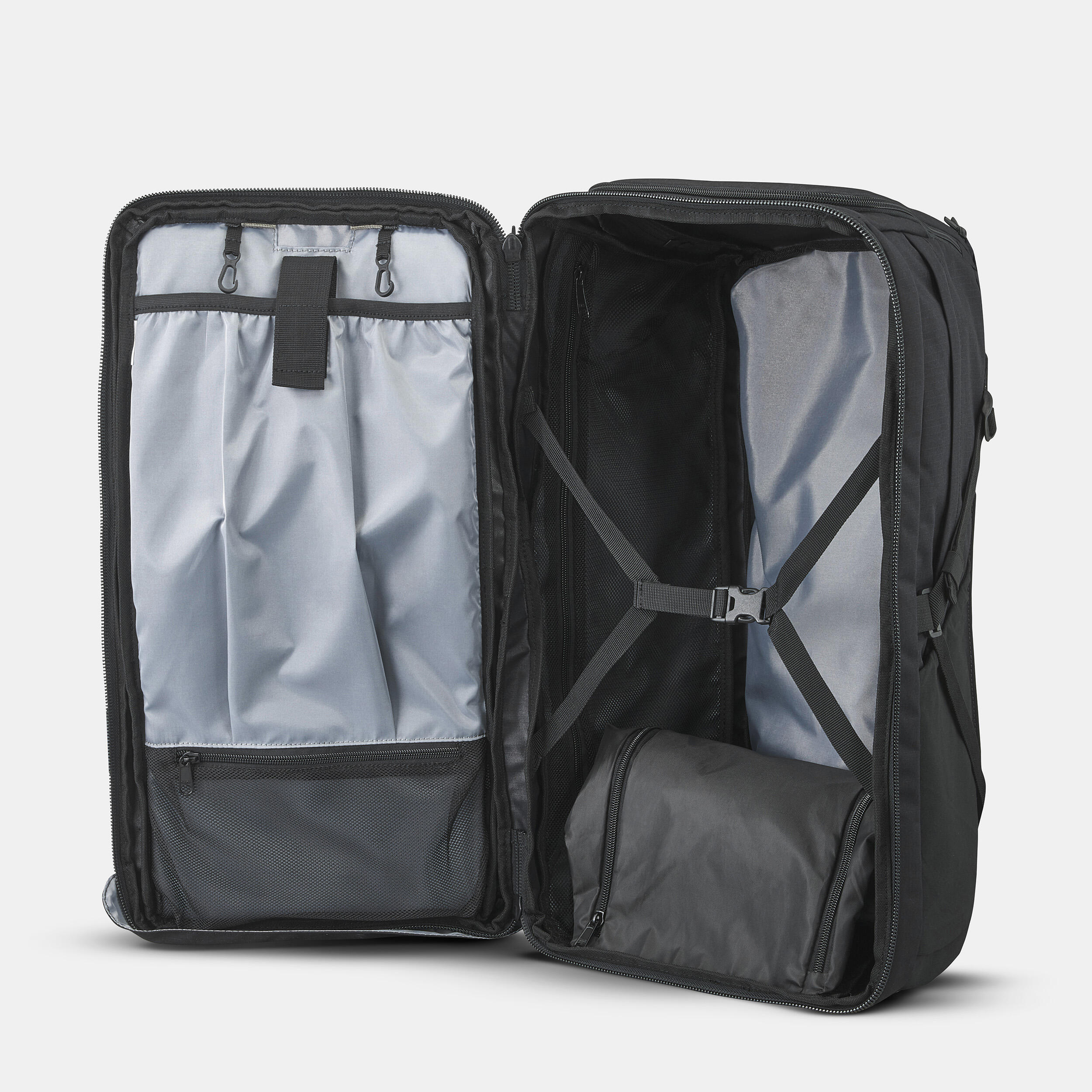 Men’s Hiking Backpack with Suitcase Opening 50 + 6 L, Travel 900