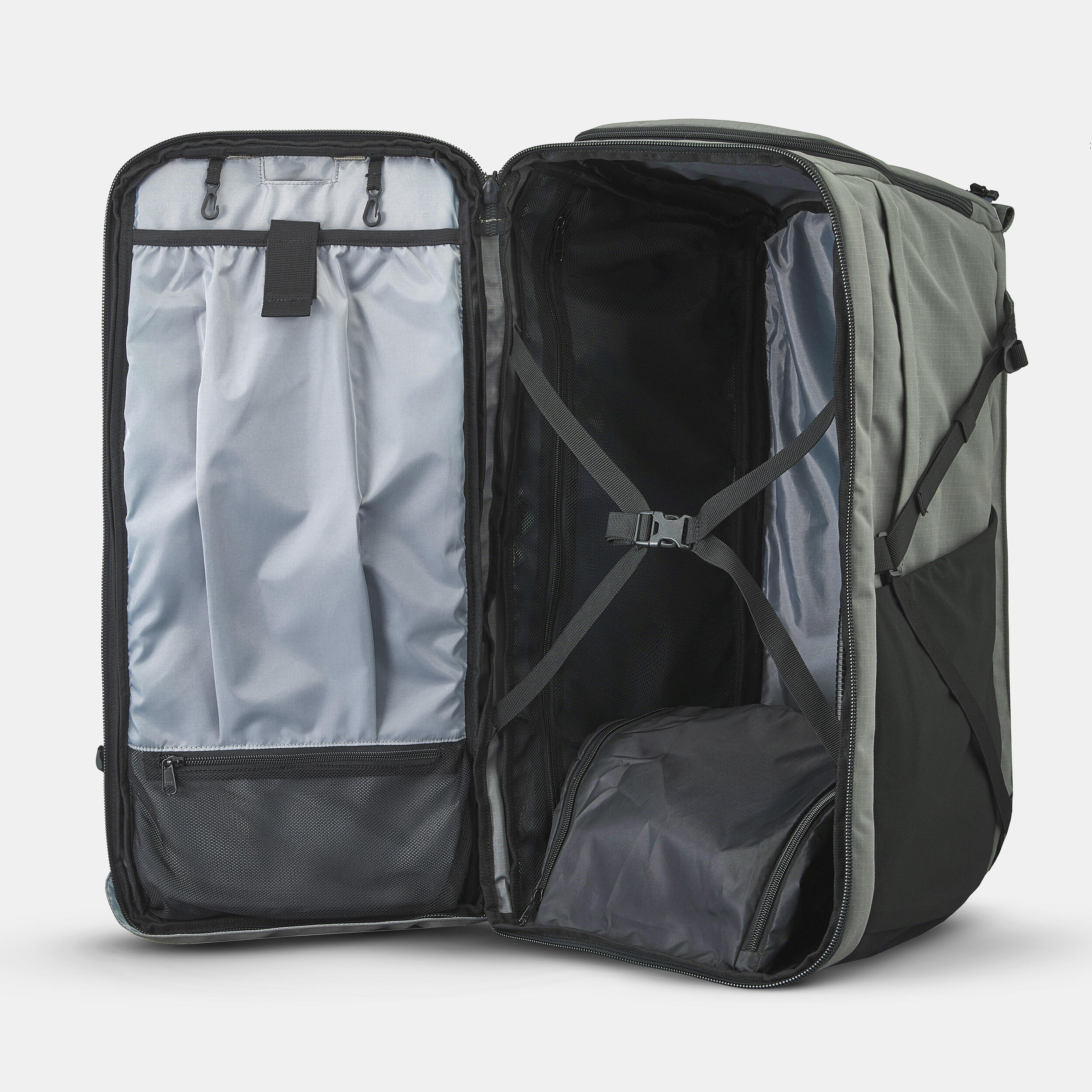 Menâs Hiking Backpack - Travel 900 Khaki