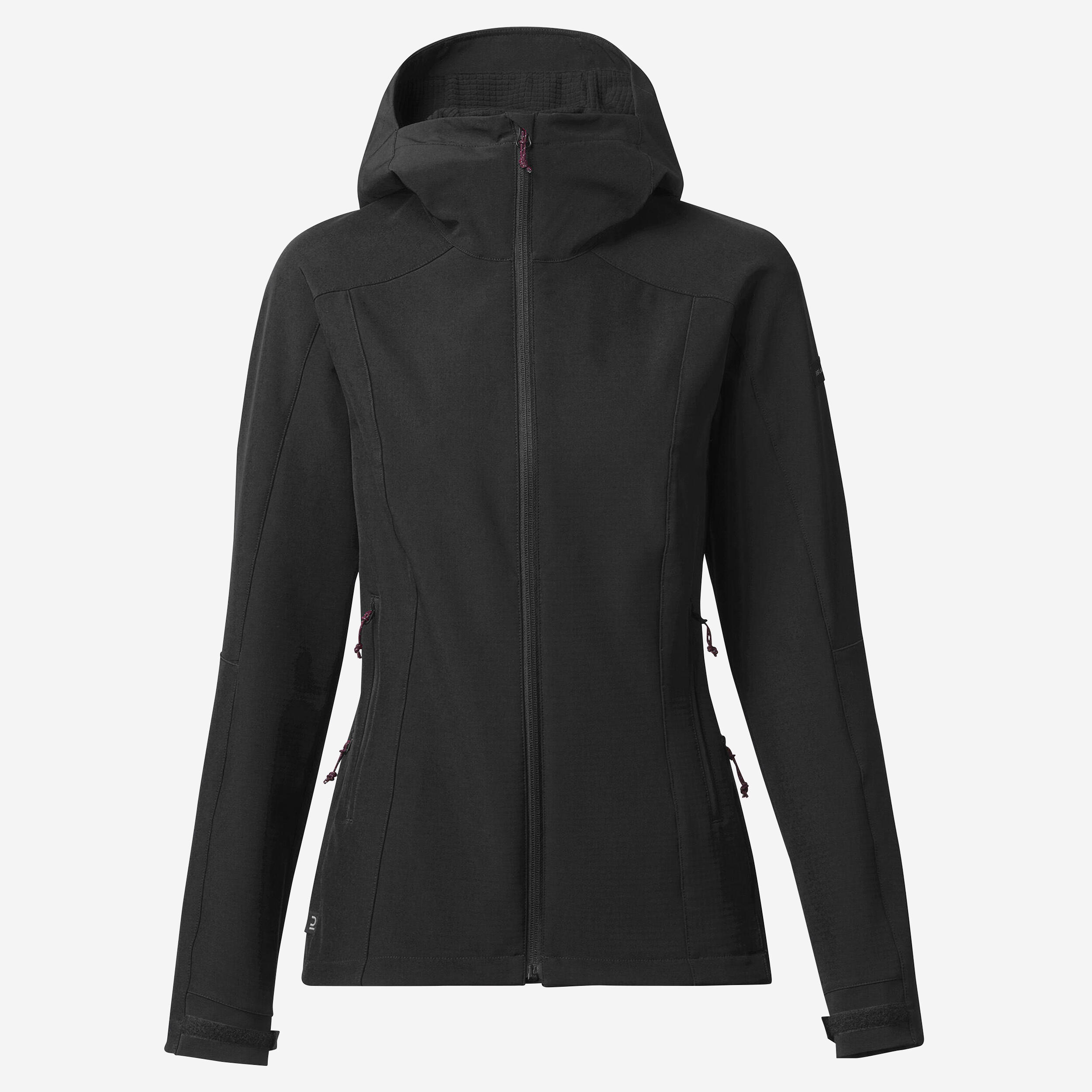 Womenâs Softshell Hiking Jacket - MT 500