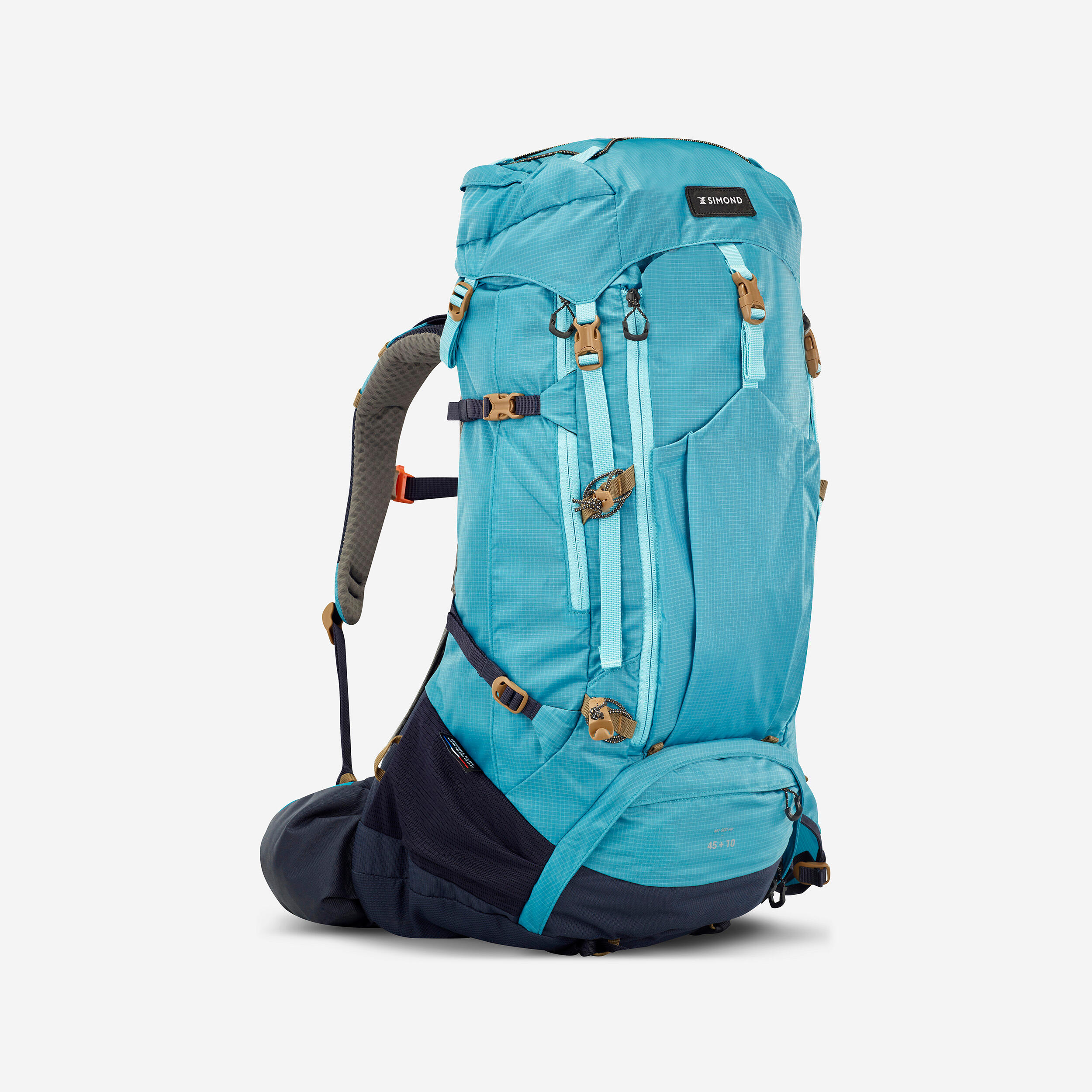 Womenâs Trekking Backpack 45+10Â L, MT 500Â Air