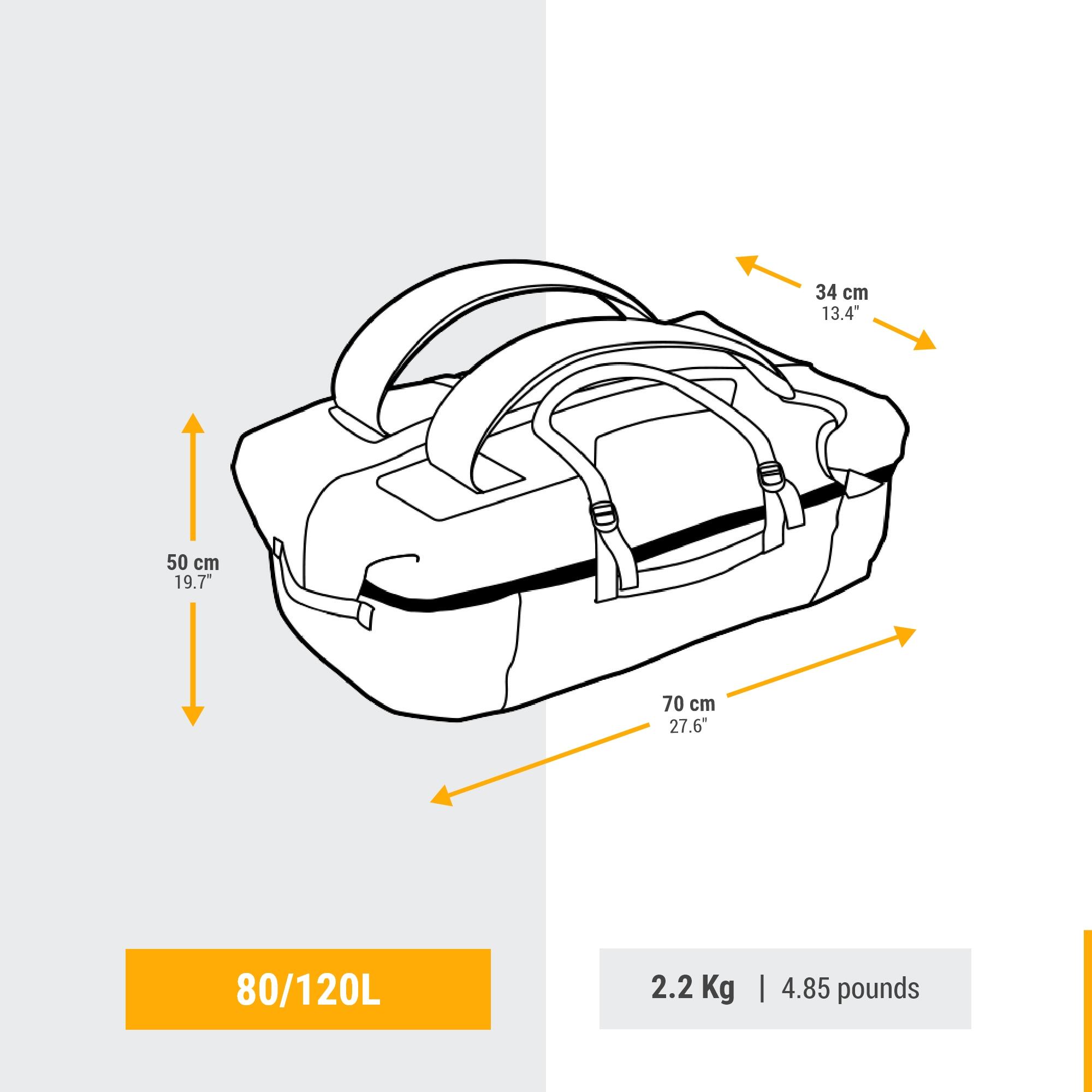 80 L to 120 L Hiking Duffel Bag - 900 Extend
