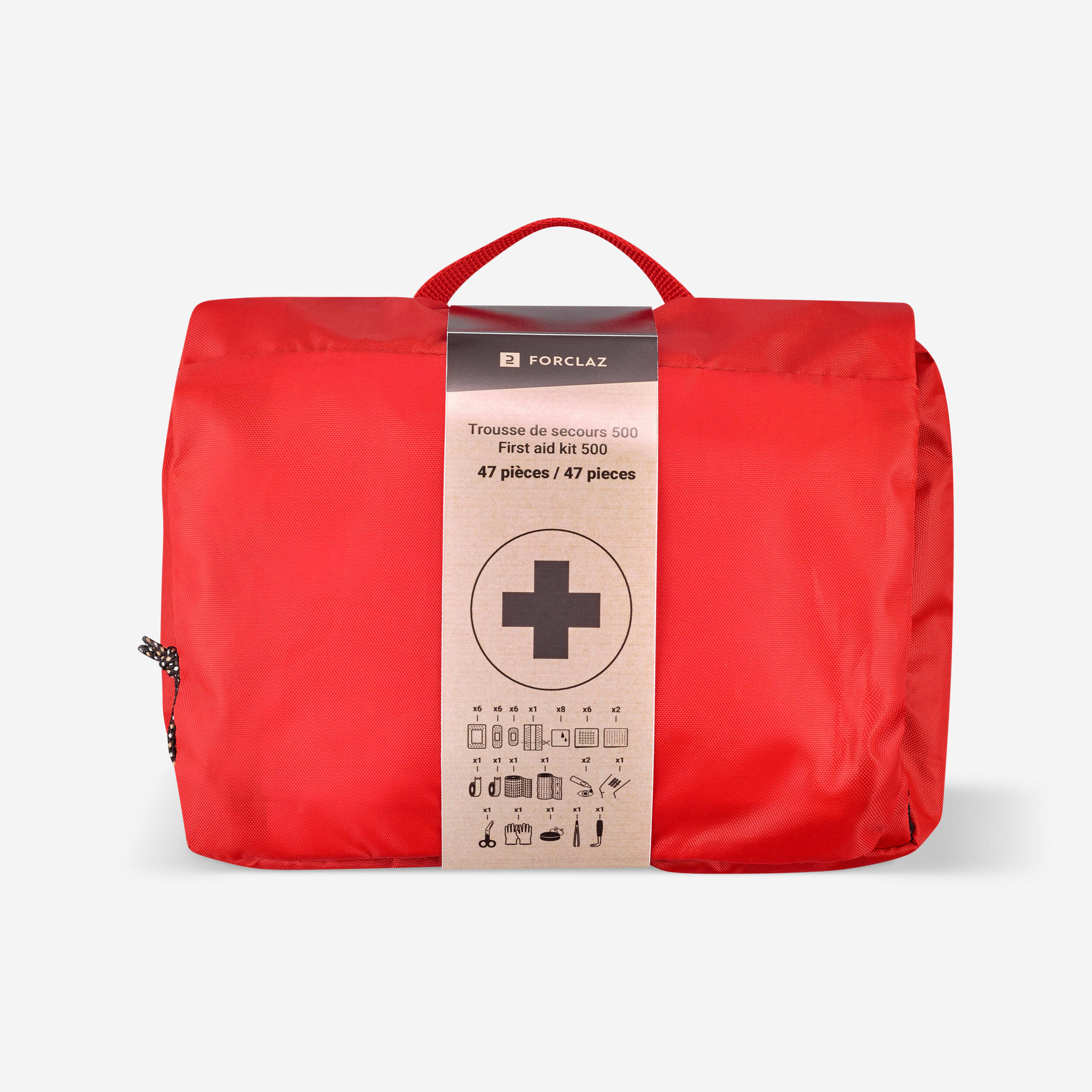 Hiking 47-Piece First Aid Kit - 500