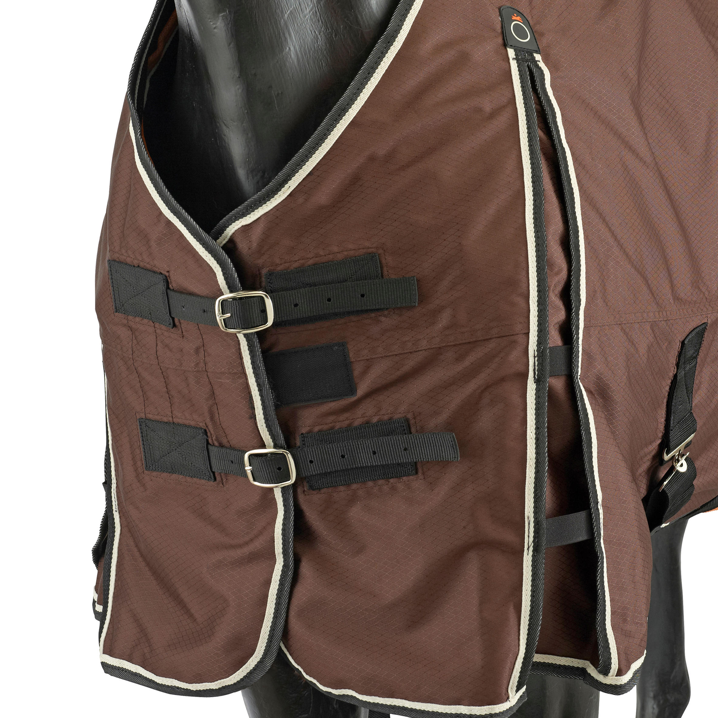 Horse Riding Waterproof Turnout Sheet for Horse & Pony - Allweather Light Brown