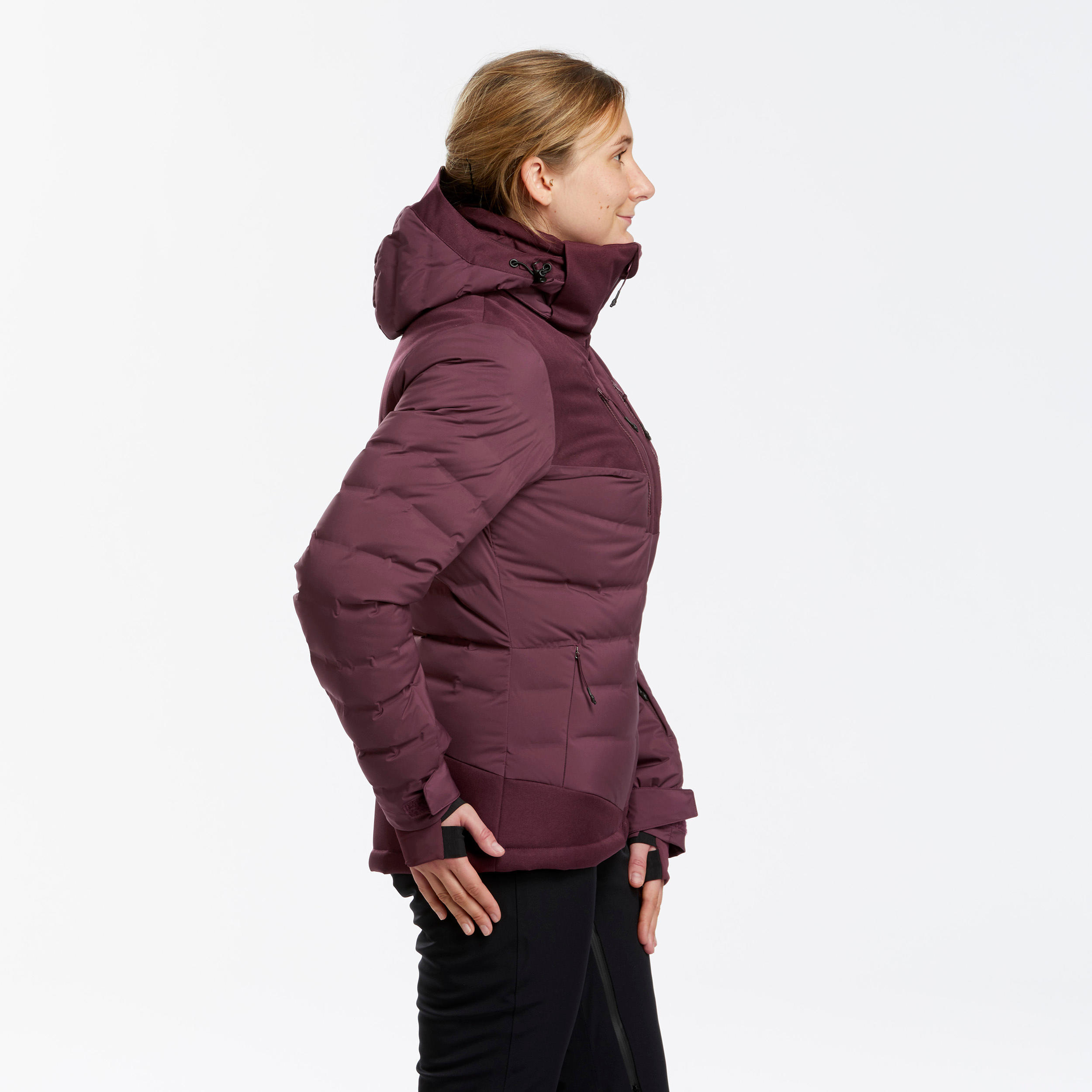 Women's Winter Jacket - - Ski Warm 900 Purple