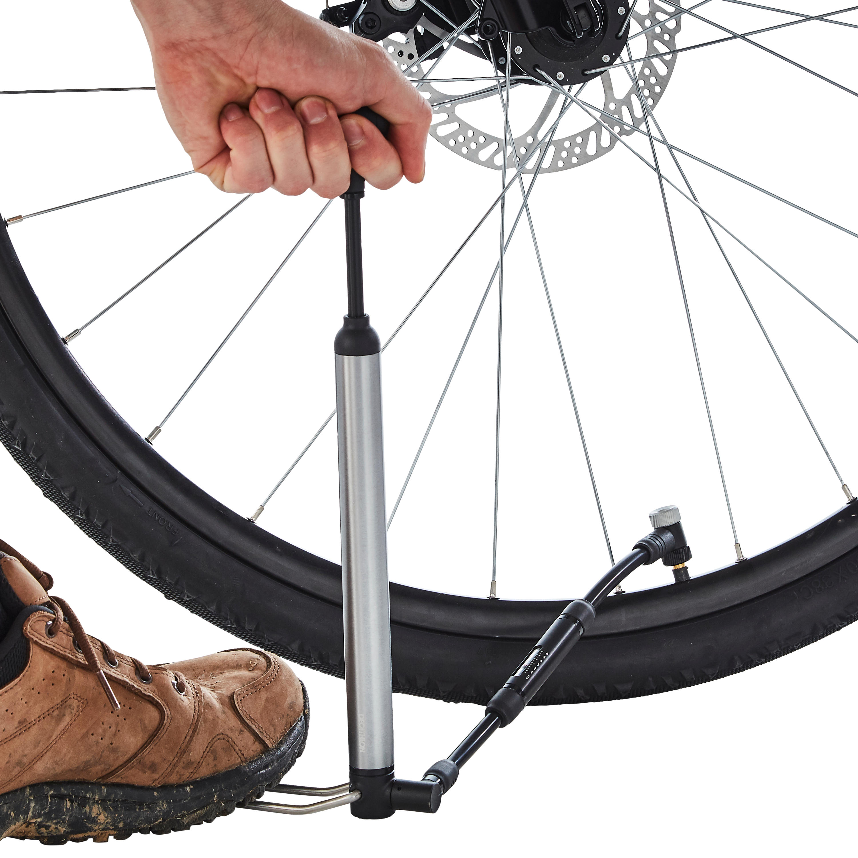 Portable Hybrid Bike Hand & Foot Pump