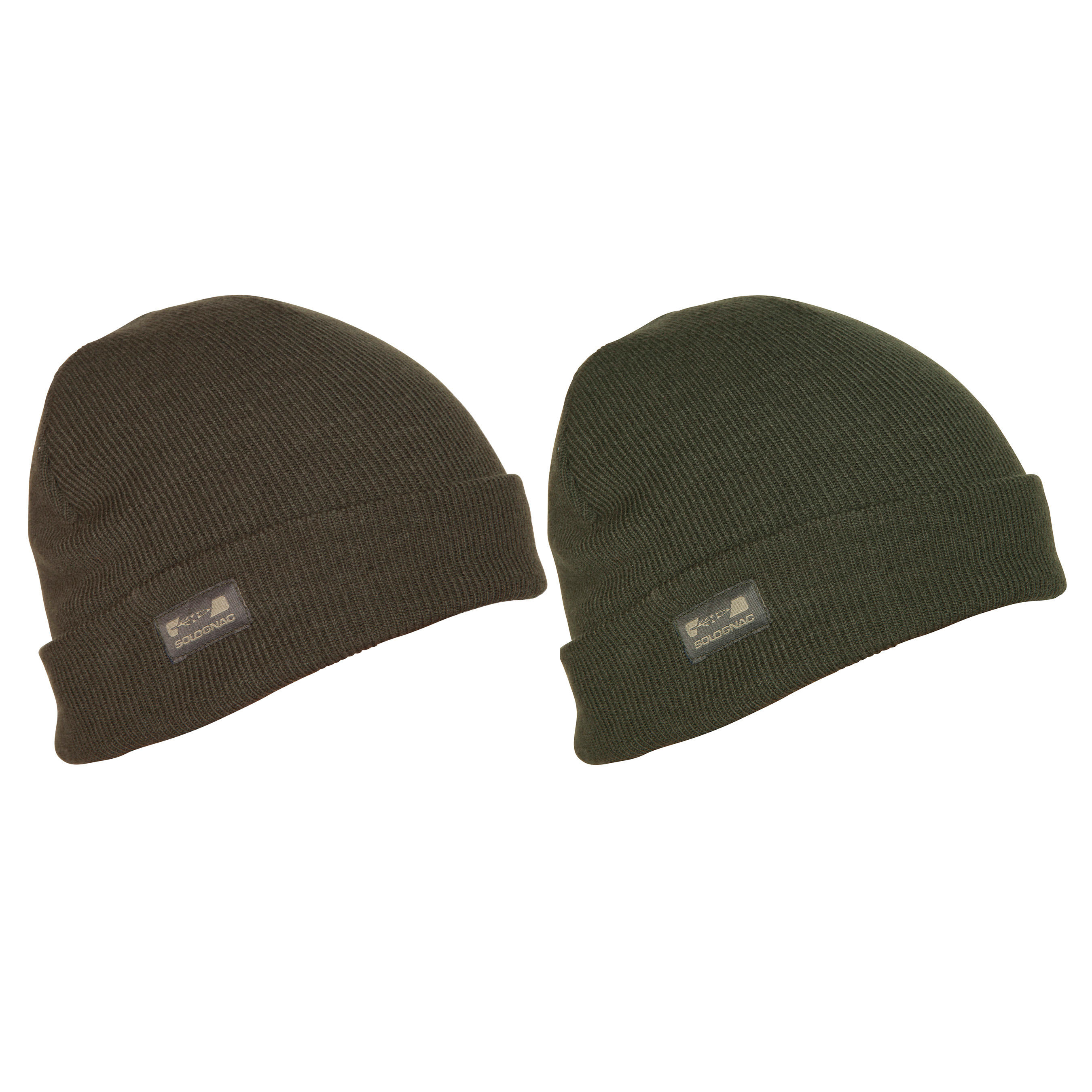 300 Warm Knitted Hunting Hat - Brown