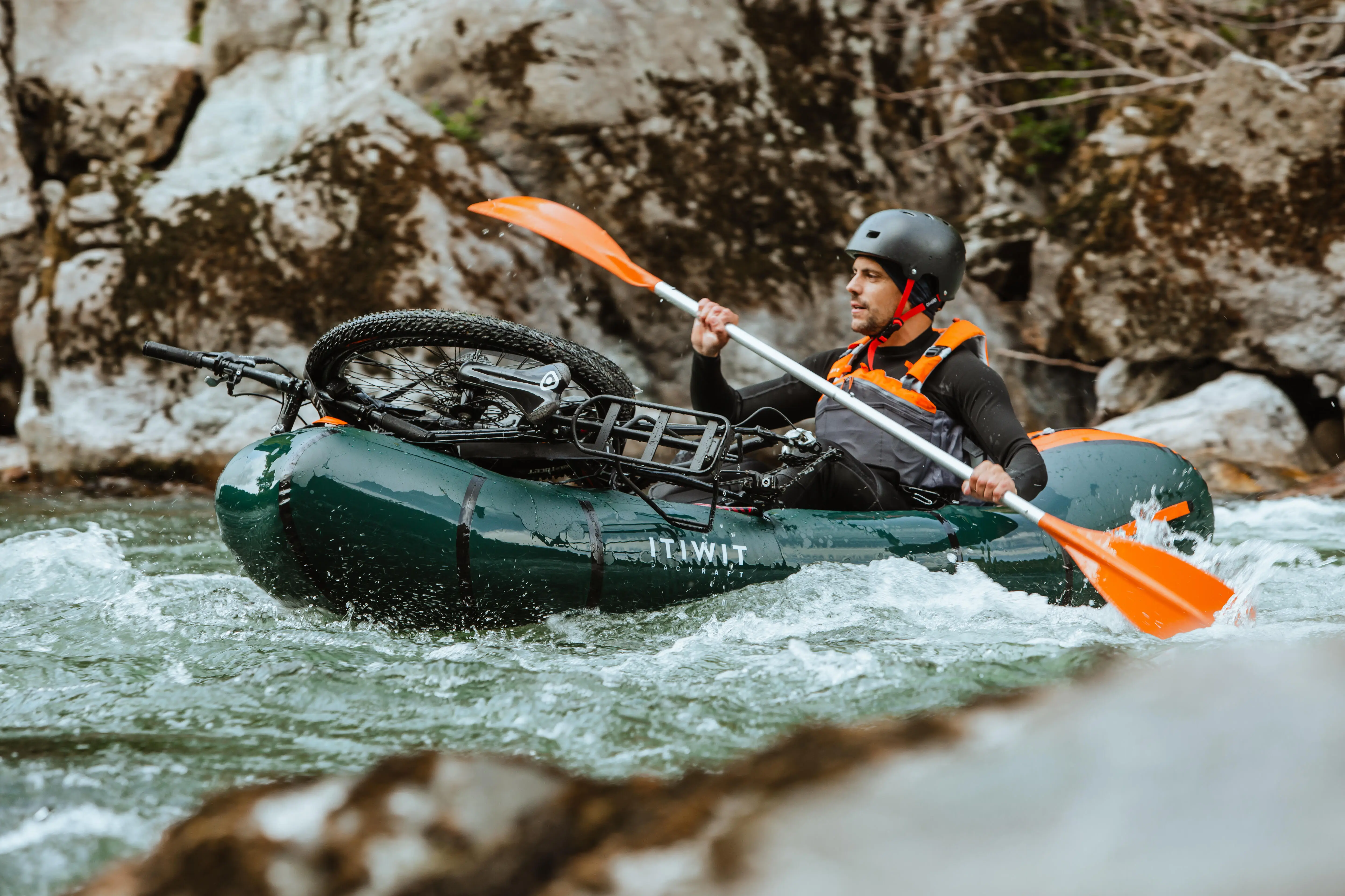 1-Person Inflatable Kayak - 500