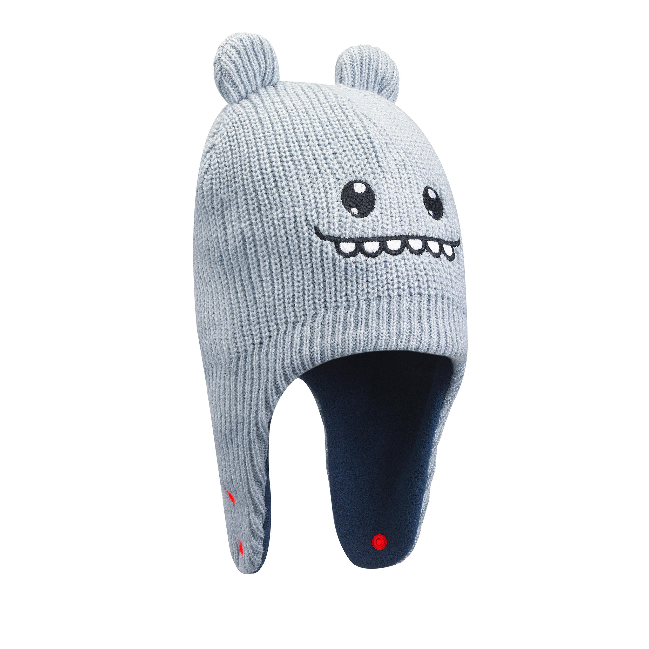 Kids' Sledding Hat - Grey