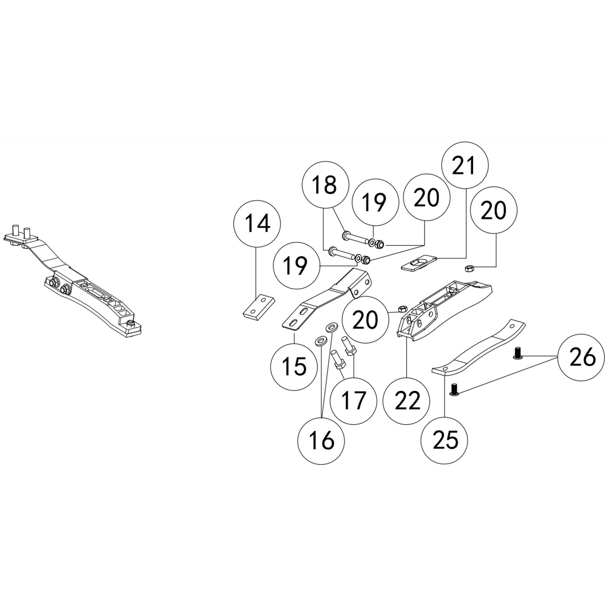 100 Exercise Bike Brake