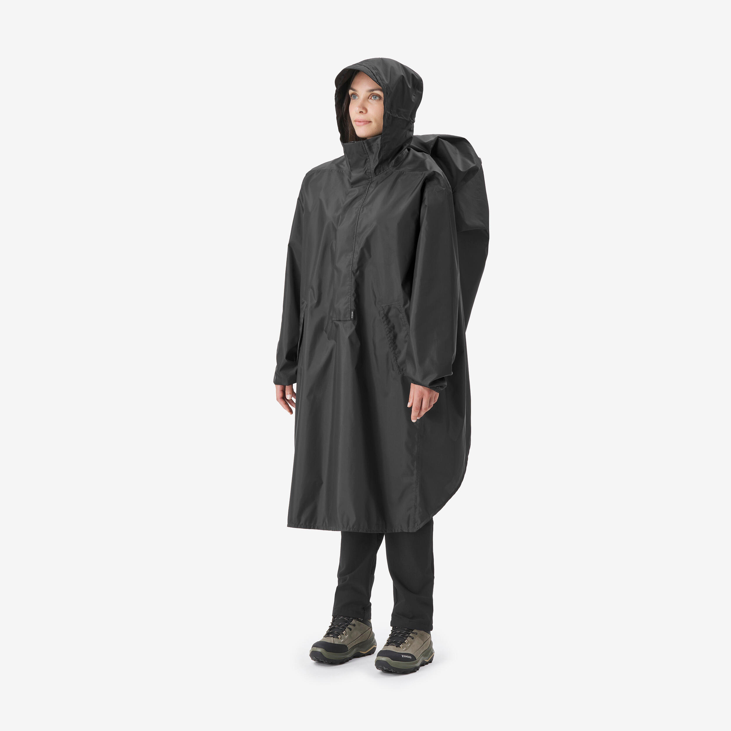 60 L Waterproof Hiking Rain Poncho - MT 500