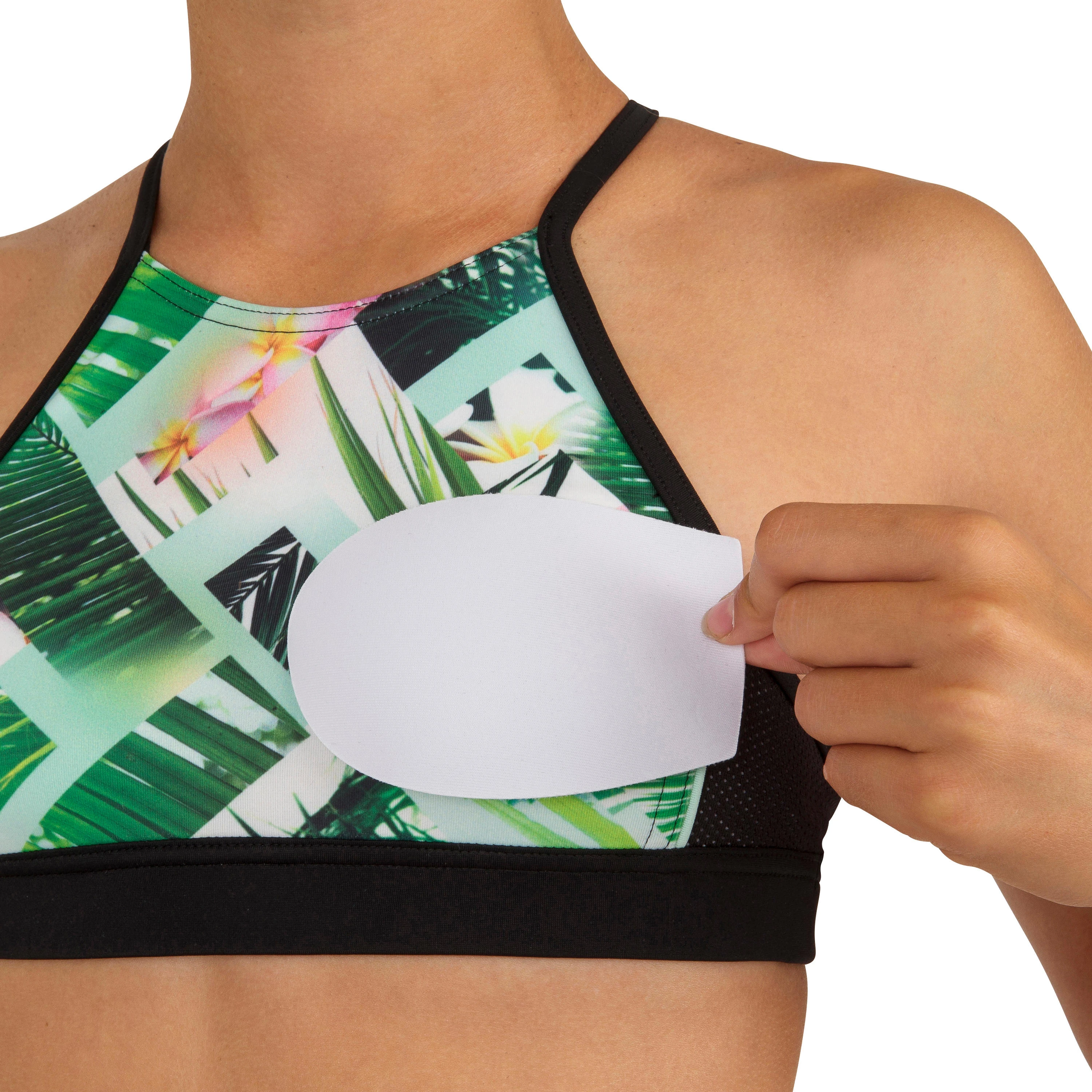 Girls' Surf Bikini Top, BahaÂ 900