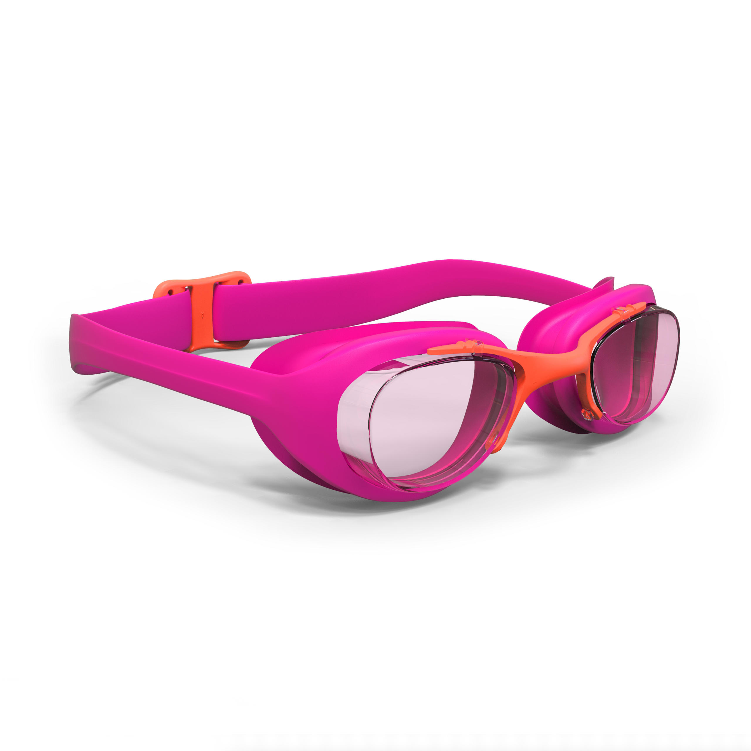 Kidsâ Swimming Goggles with Clear Lenses - Xbase 100