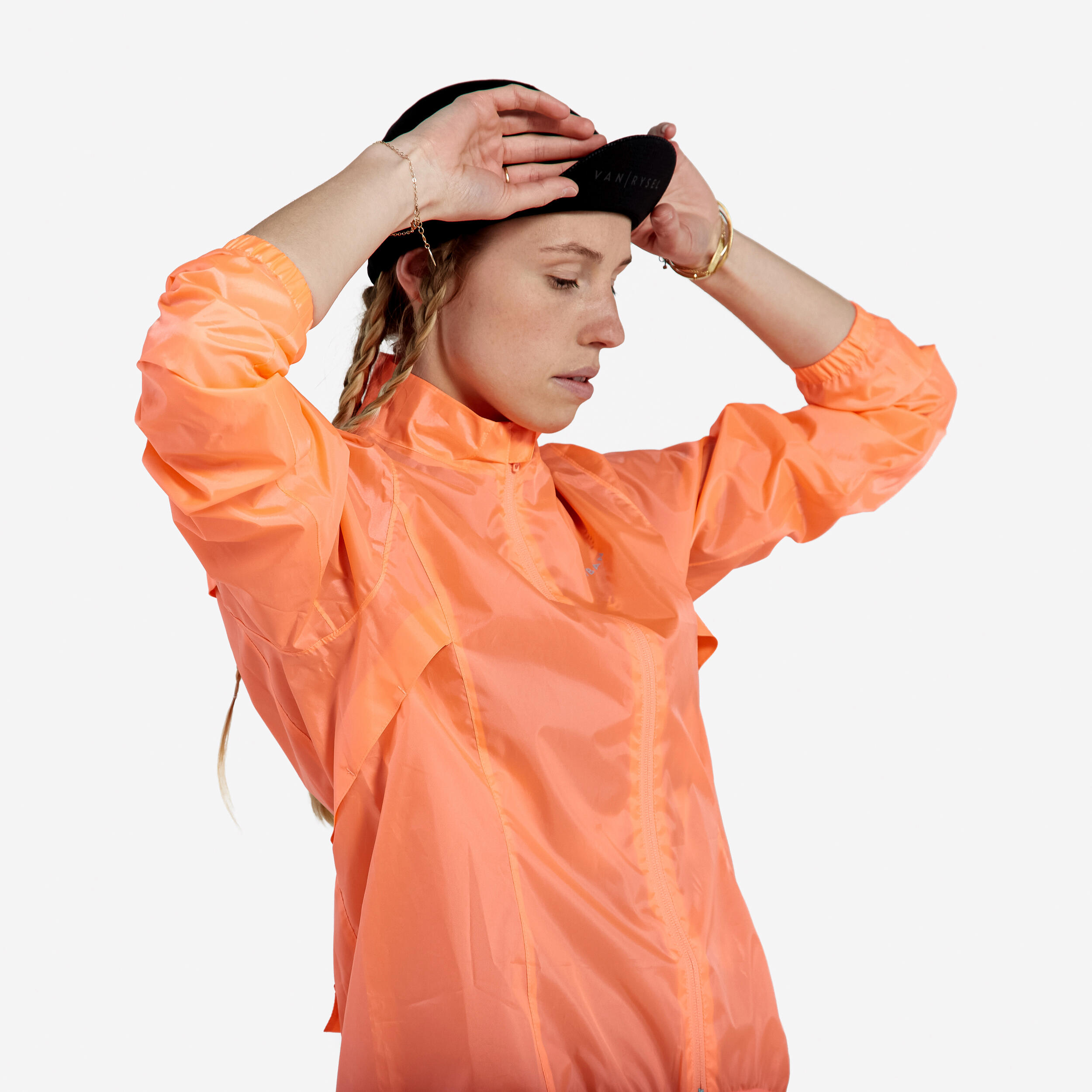 Women's Windbreaker Cycling Jacket - EDR 100