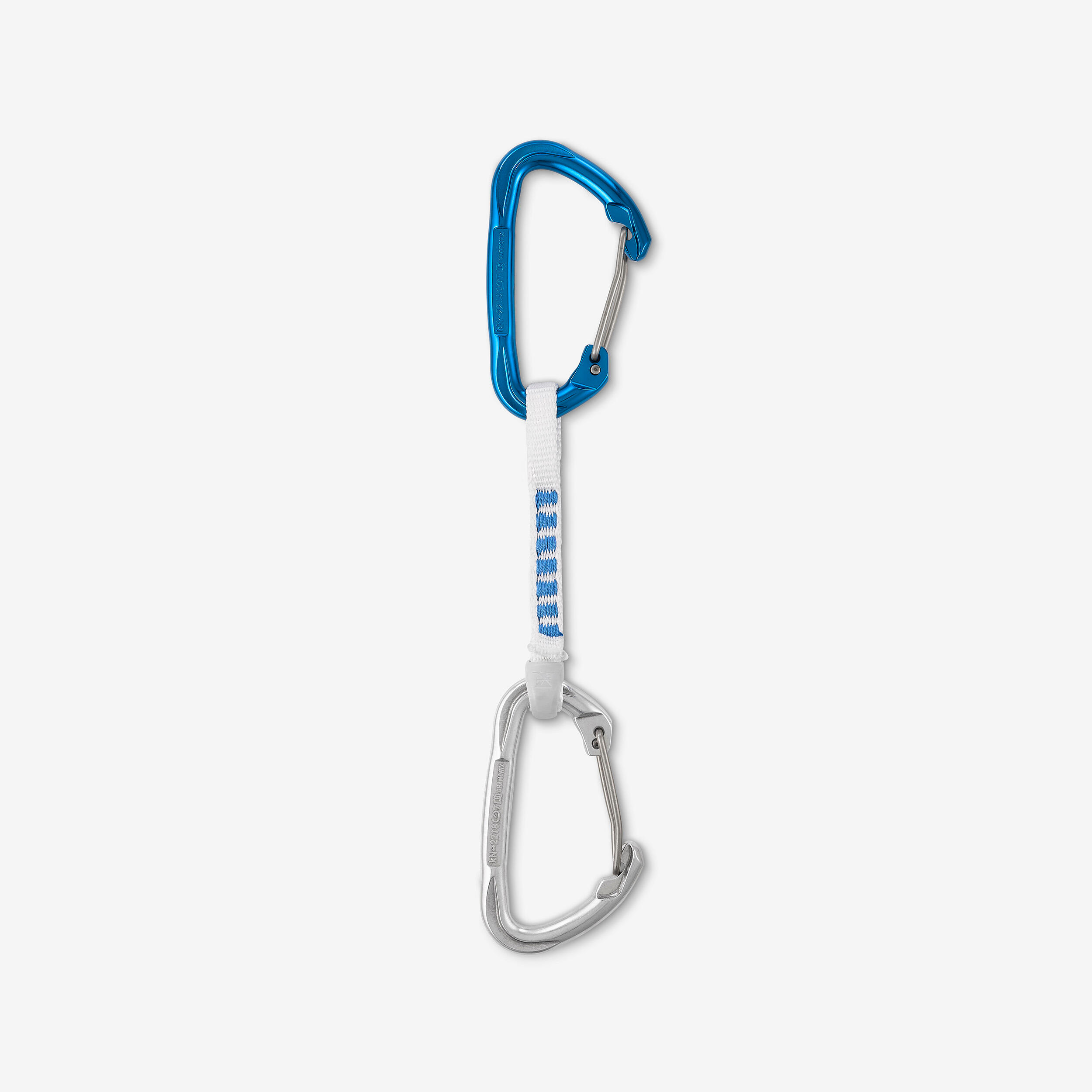 Lightweight climbing quickdraw 11 cm