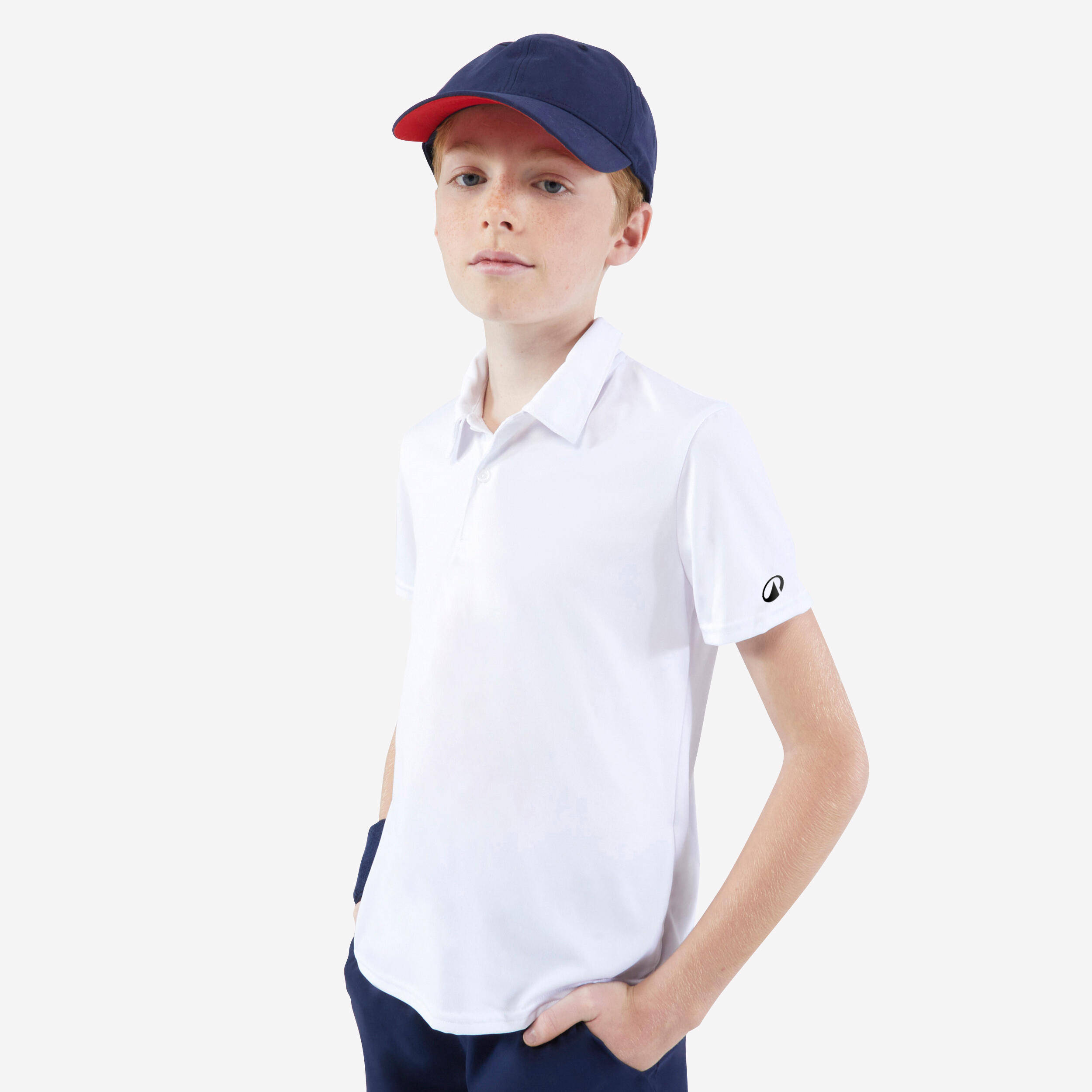 Kids' Tennis Polo - TPO 100 White