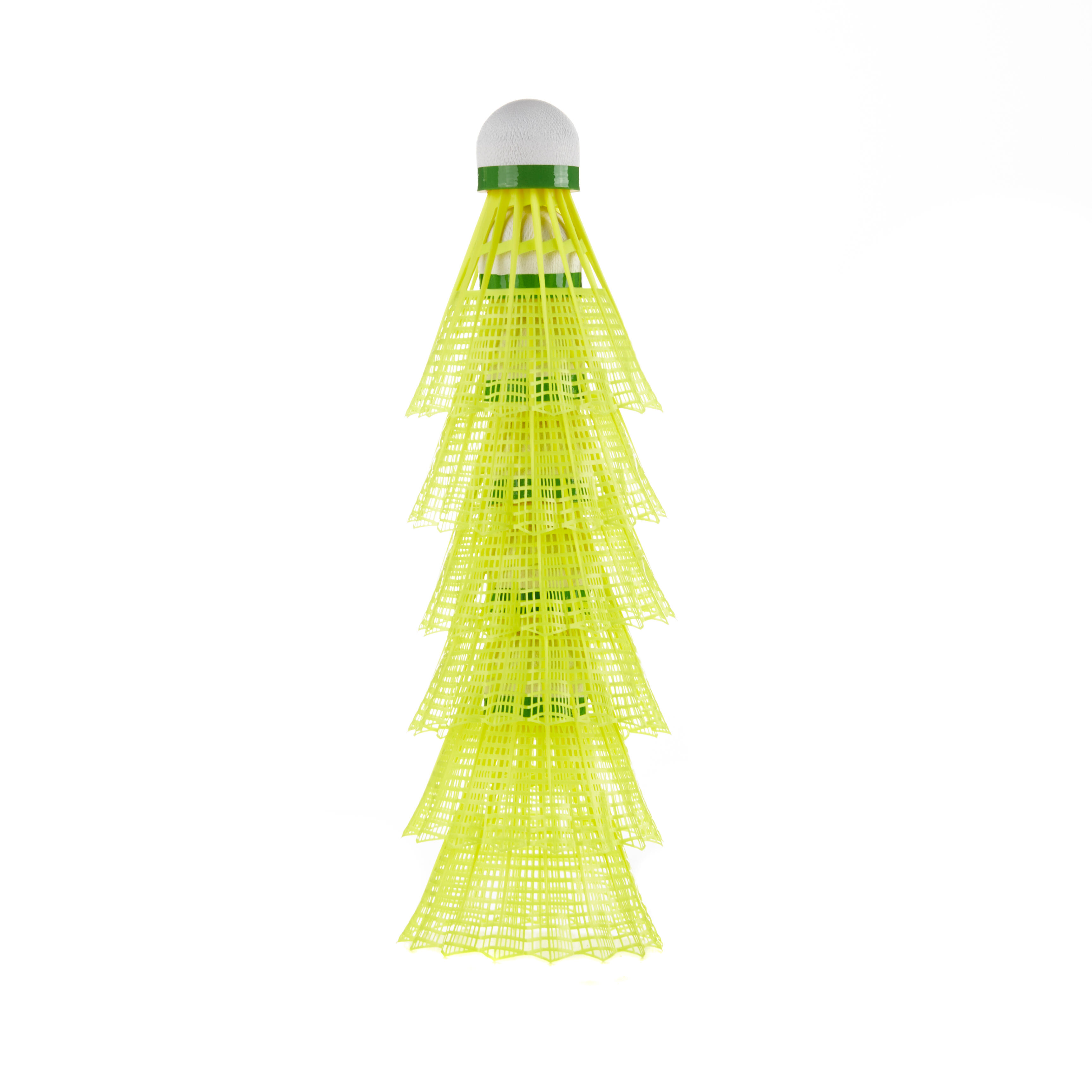 Medium Plastic Shuttlecock x 6 CH - PSC 100 Yellow