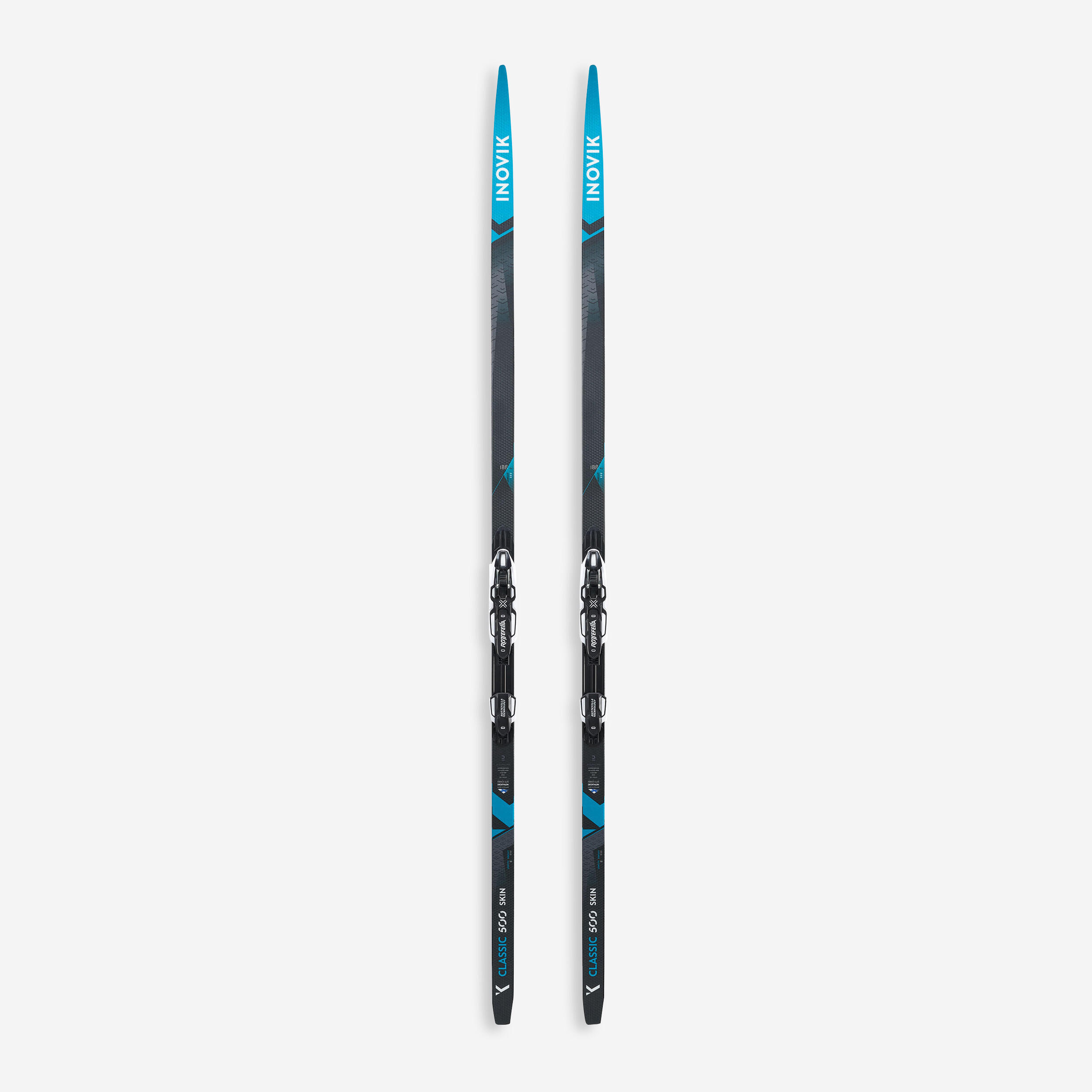 Classic Cross-Country Skis with Skins and Bindings â XC S 500