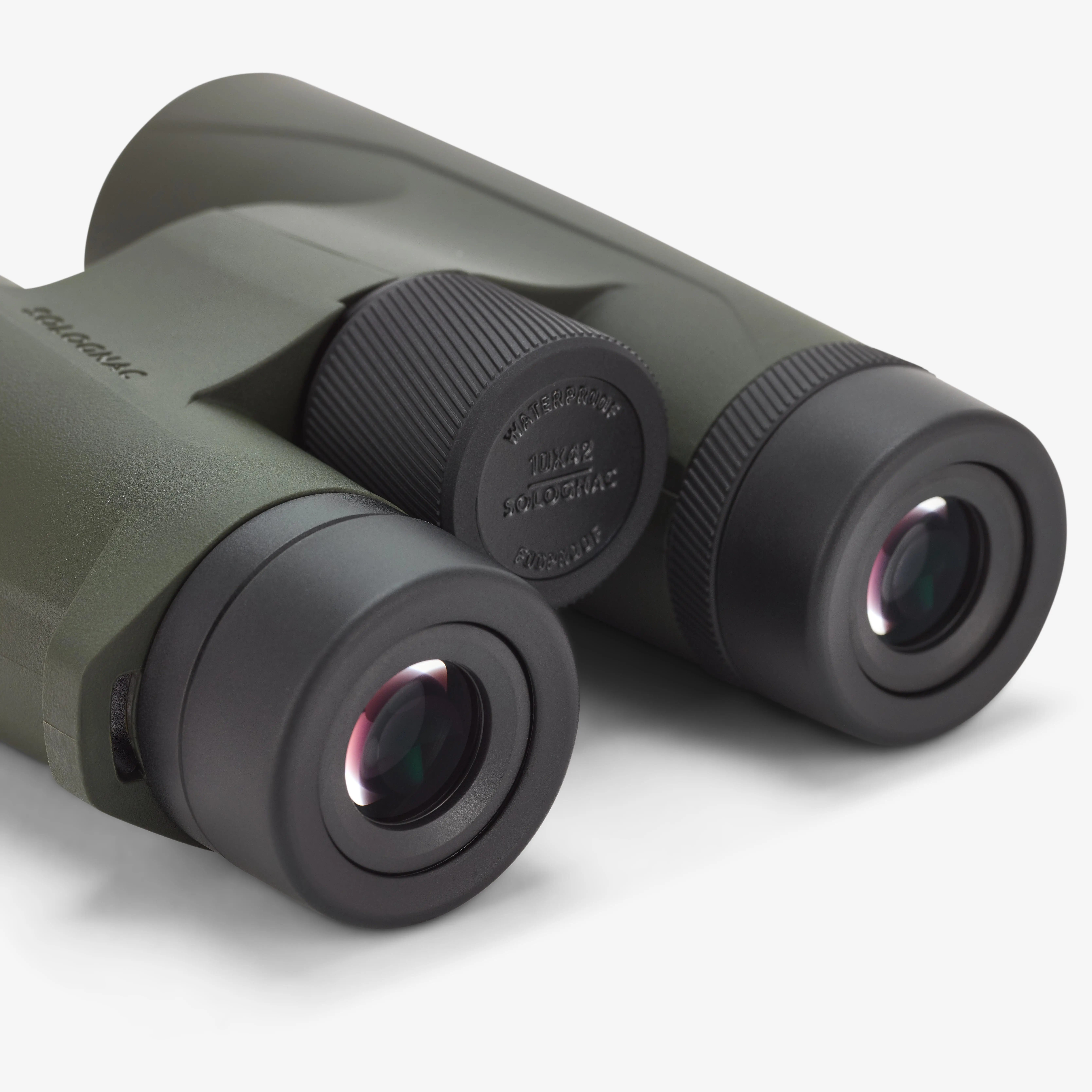 Waterproof Hunting Binoculars 10x42 - 500 Khaki