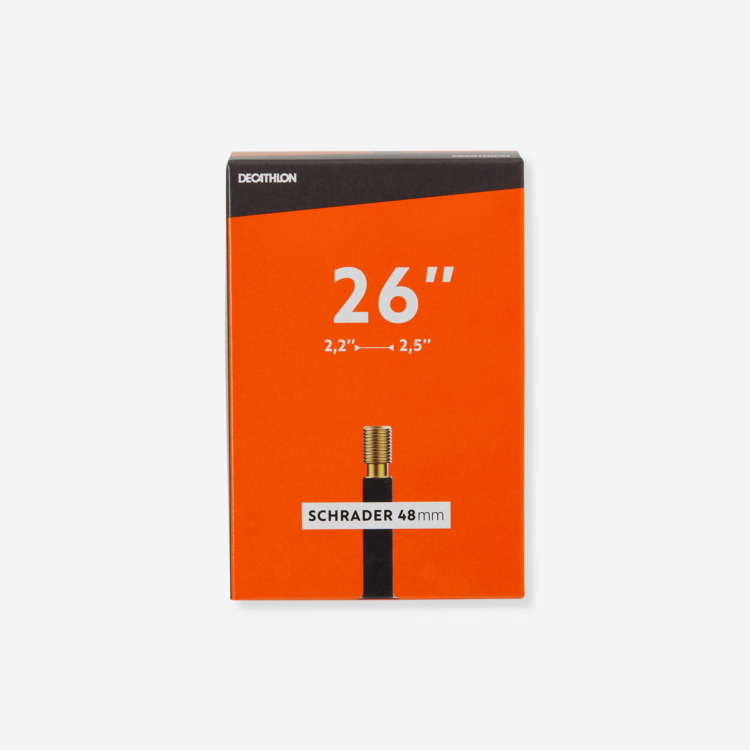 Inner Tube 26x2.2/2.5 Schrader Valve 48Â mm