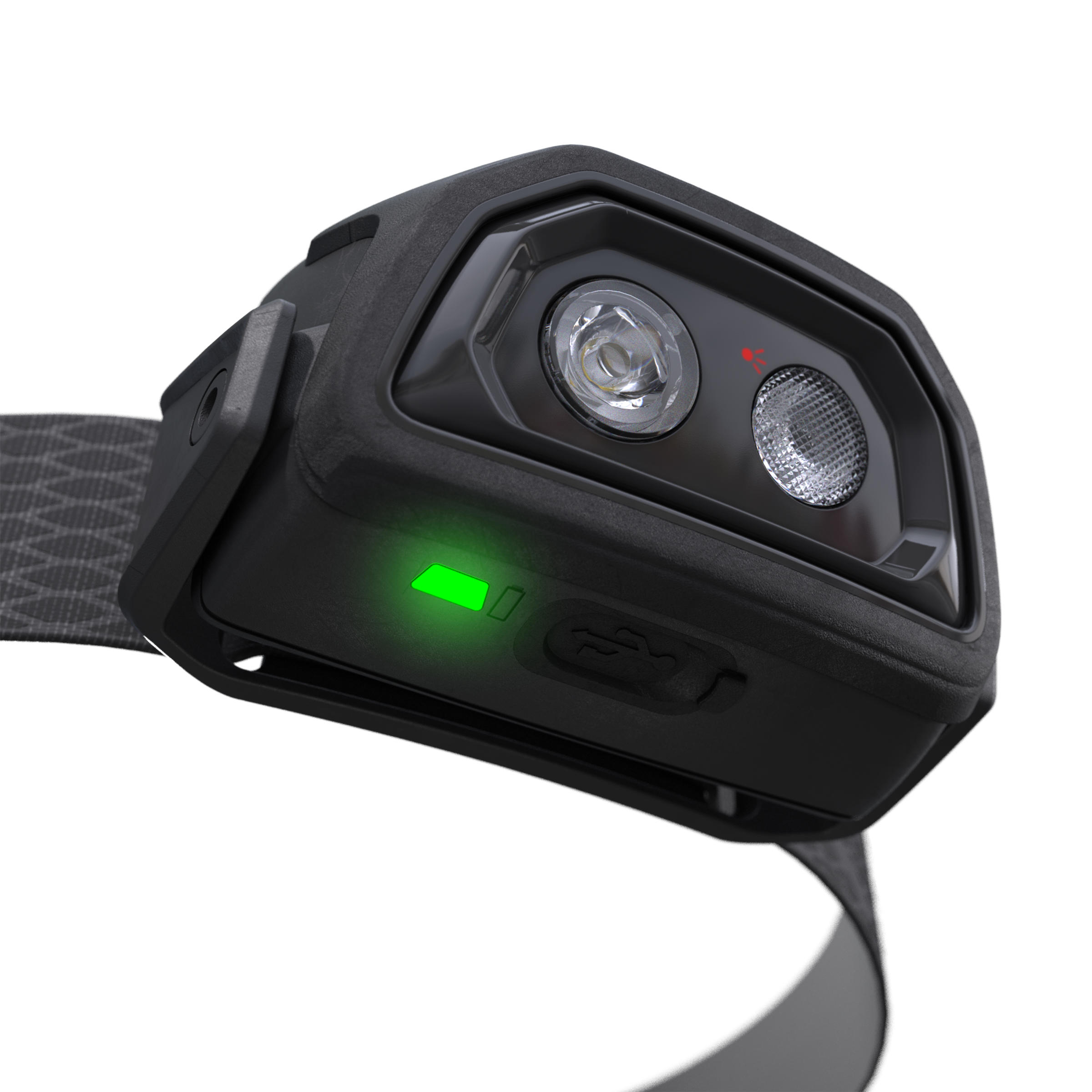 USB Rechargeable Headlamp - HL 500 Black