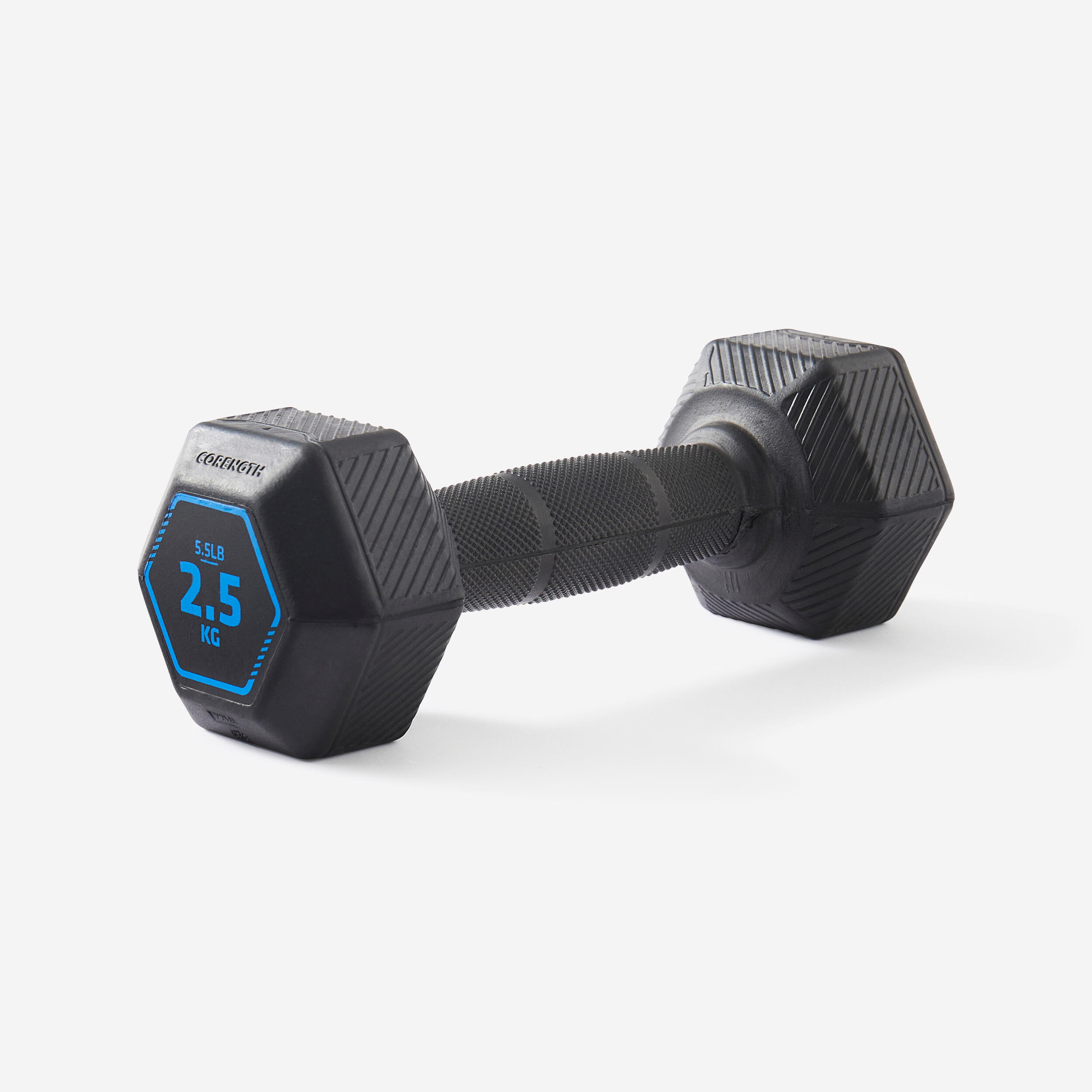 2.5Â kg Cross-Training Hex Dumbbell - Black