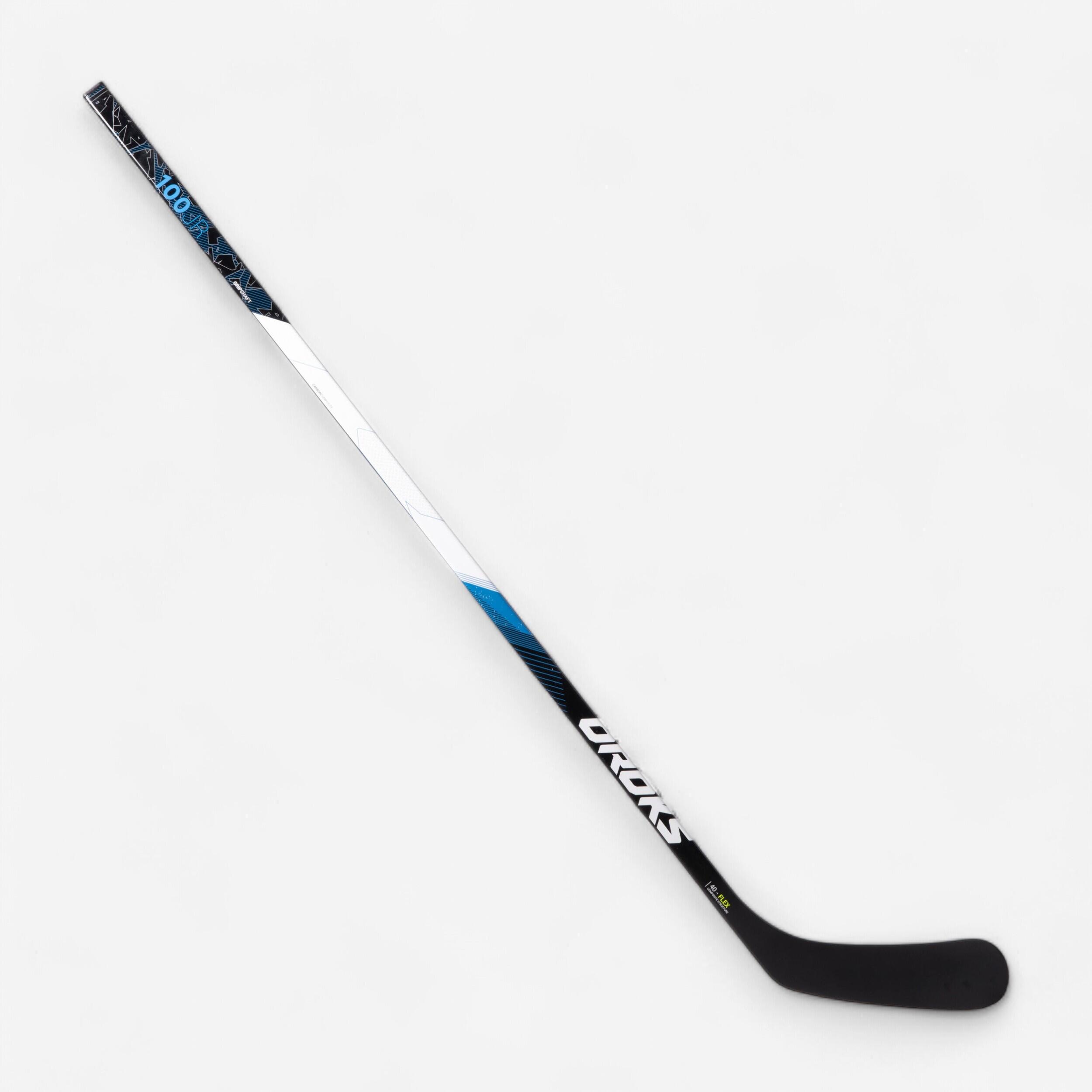 Kids' Right-Handed Hockey Stick - IHÂ 100