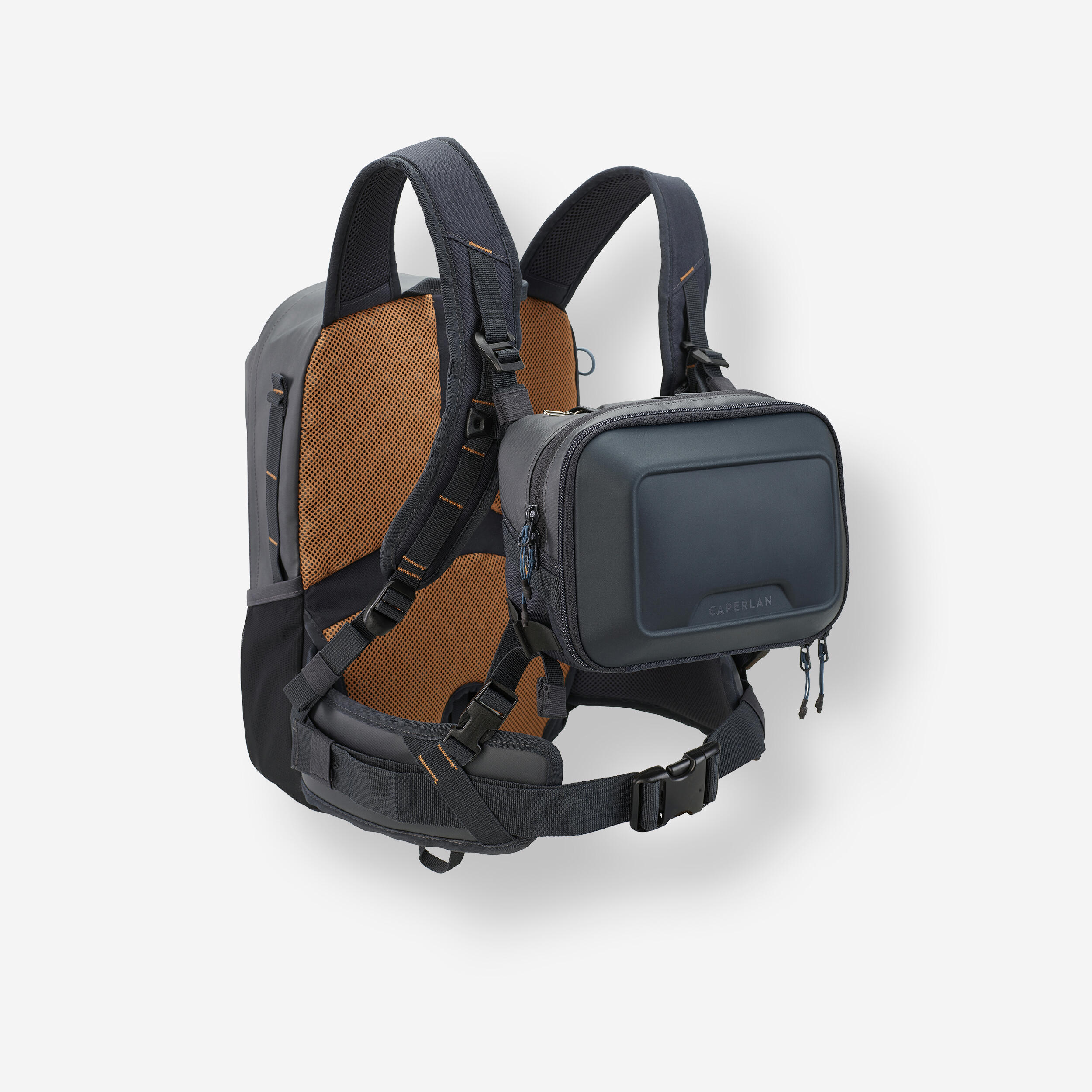 500 fishing backpack and chest pack