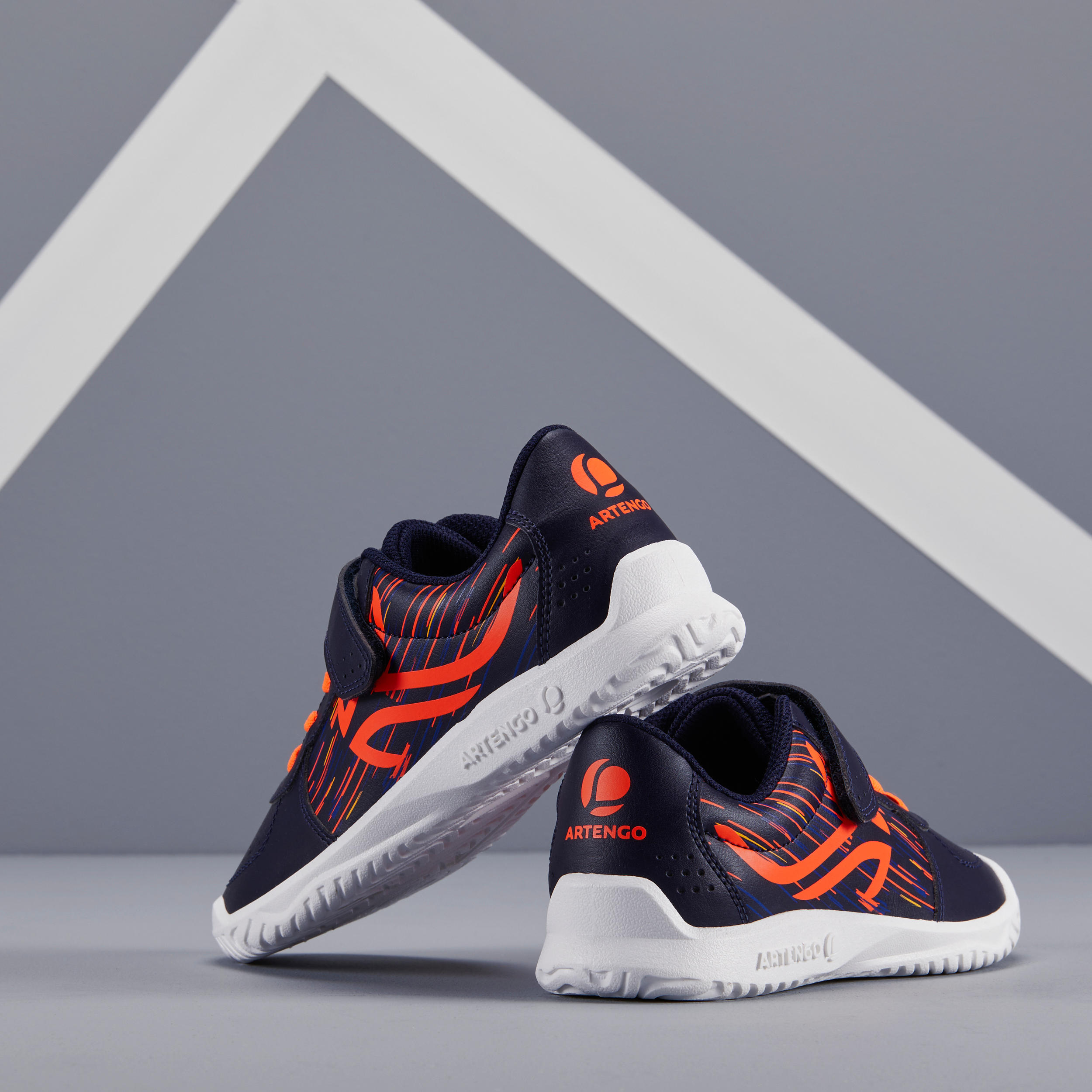 Kids’ Tennis Shoes - TS 130 Blue/Orange