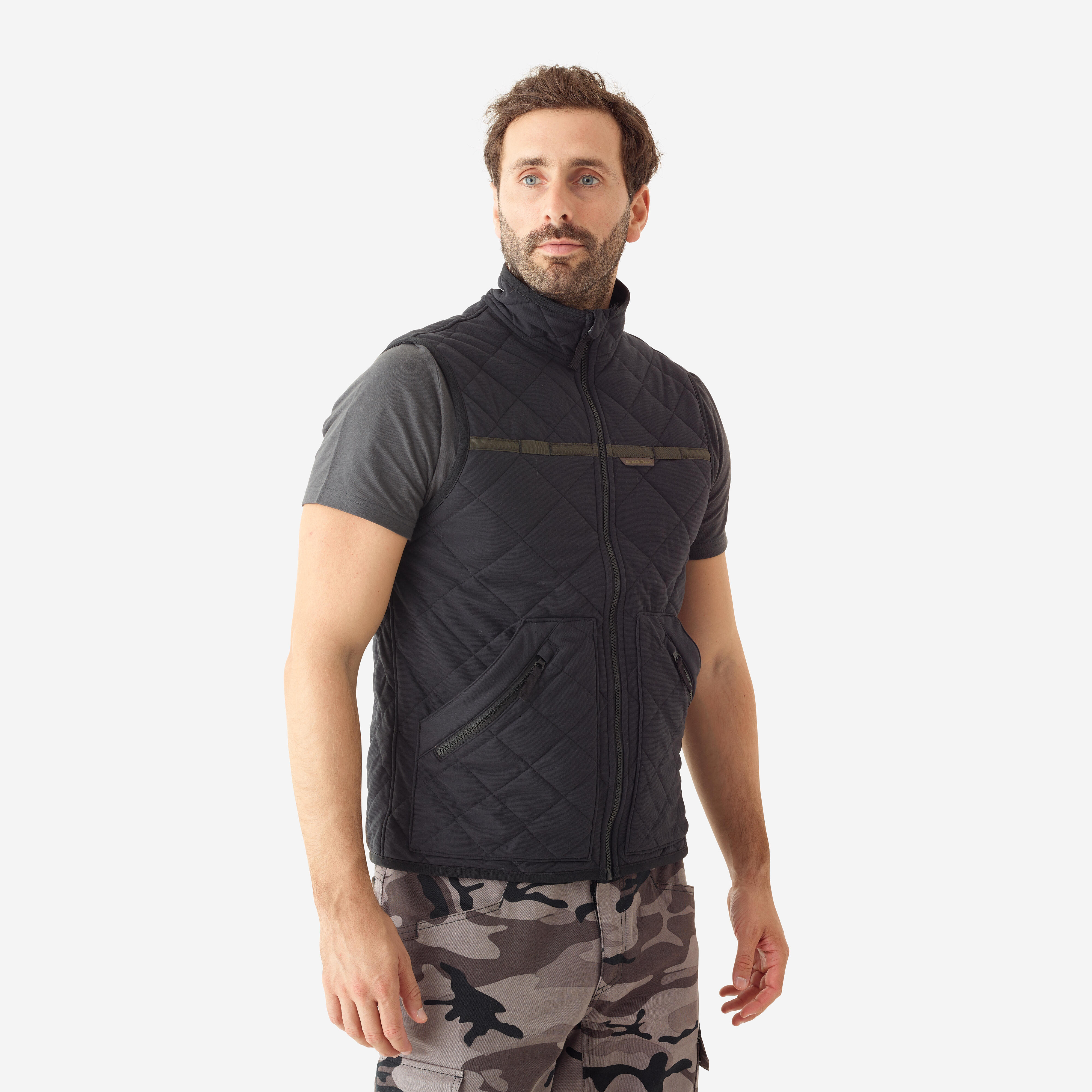 Hunting Silent Padded Gilet 500.