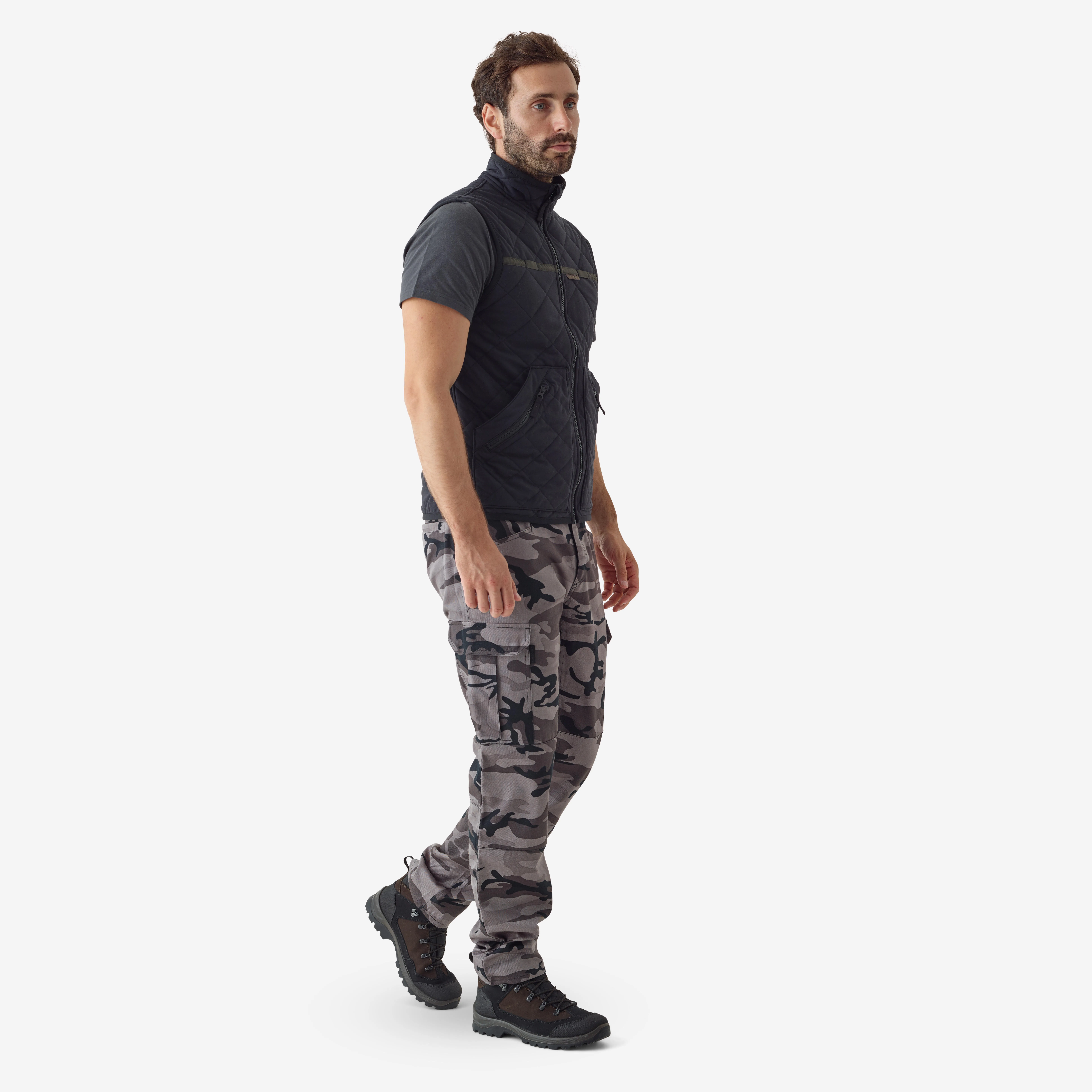 Hunting Silent Padded Gilet 500.