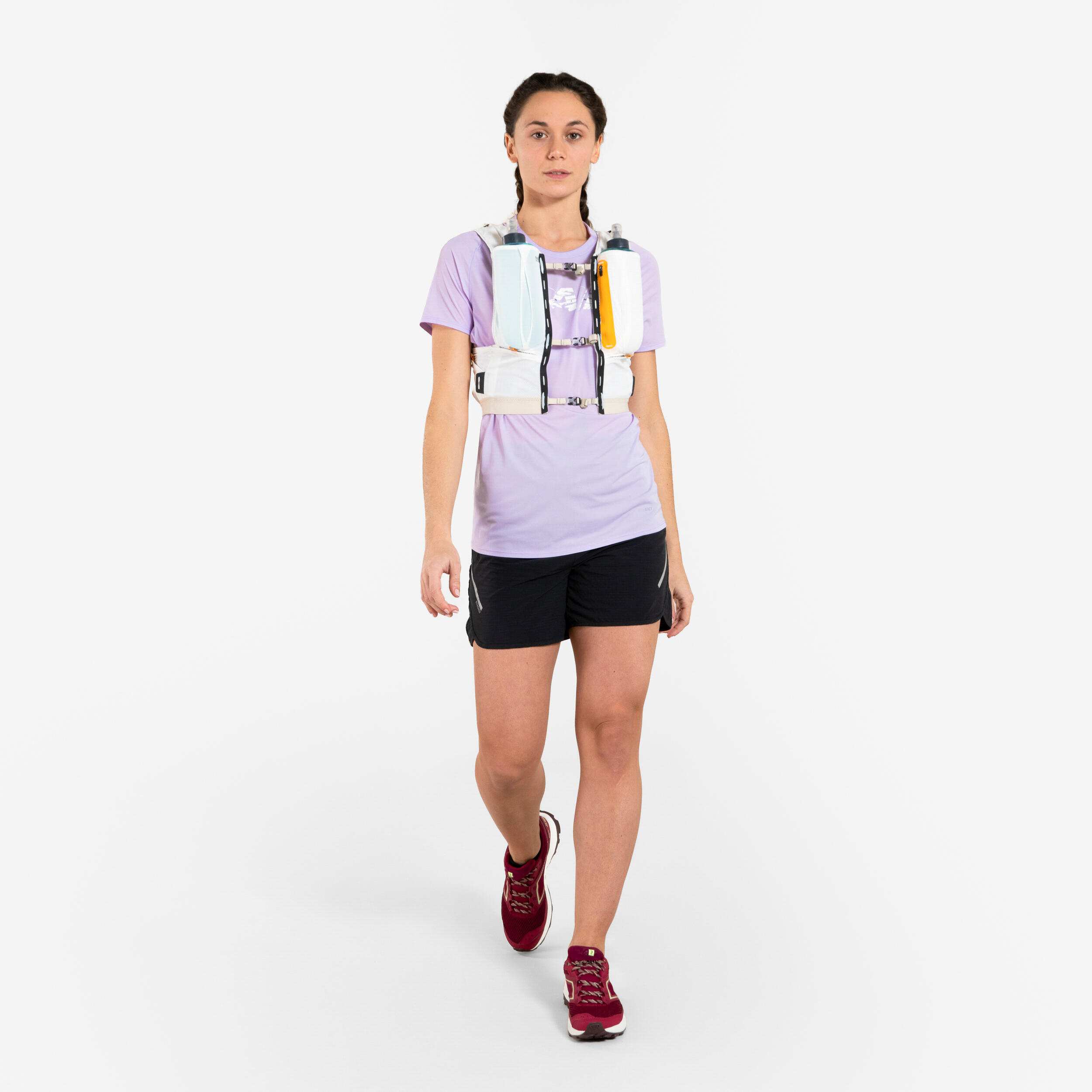 Women's Baggy Trail Running Shorts - Black