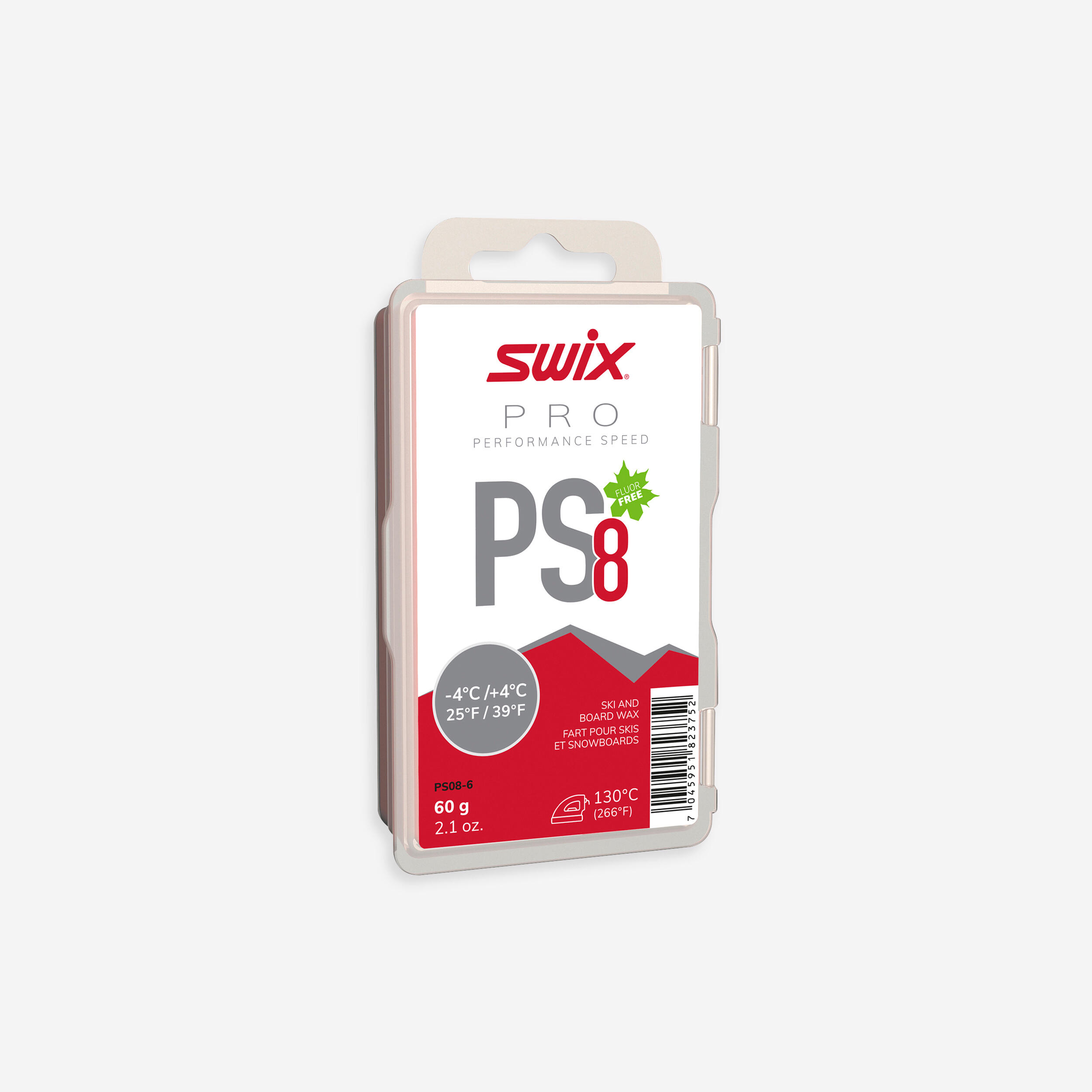 Warm Cross-Country Ski Wax 60Â g - PS 8 