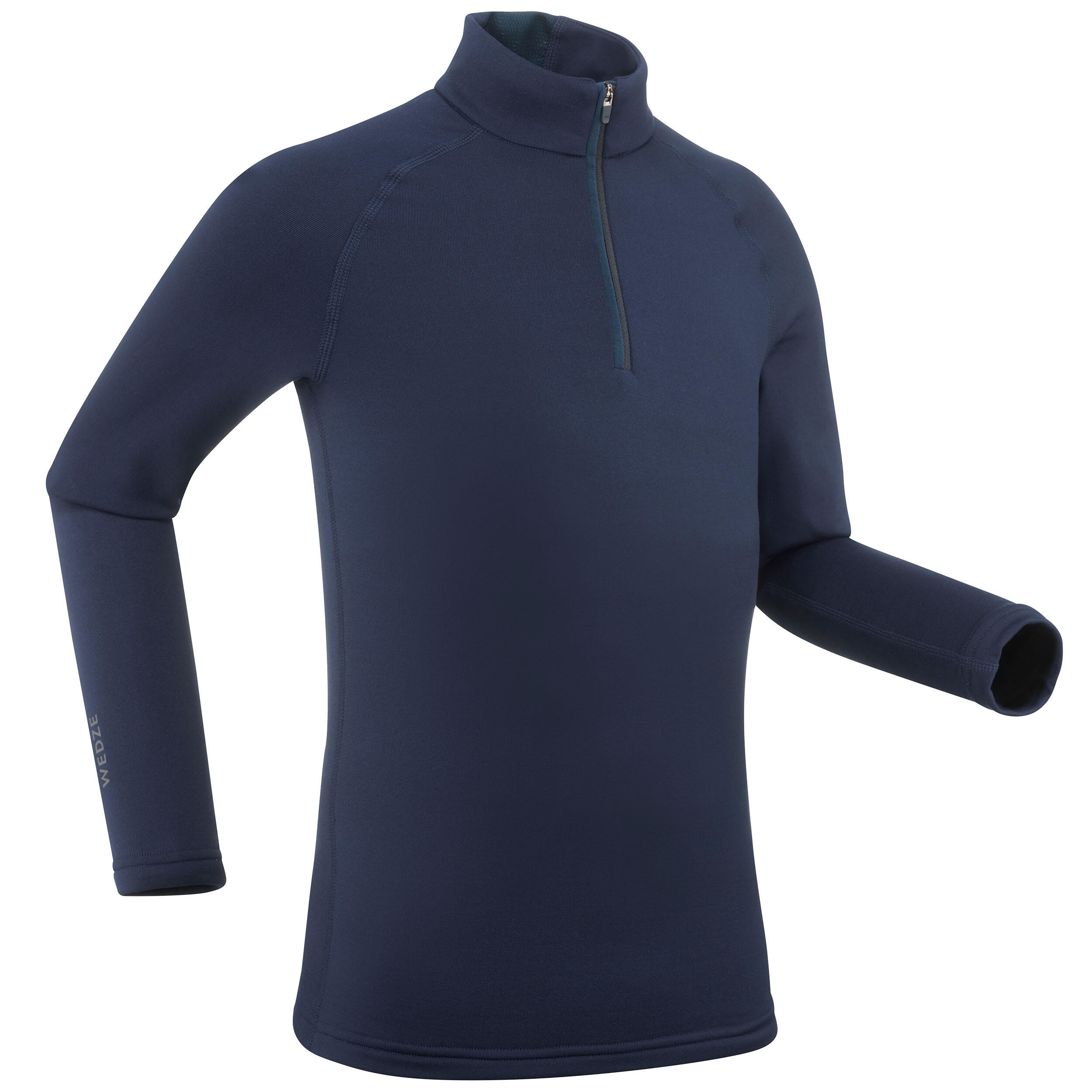 Kidsâ Half-Zip Thermal Ski Base Layer Top, BL 500