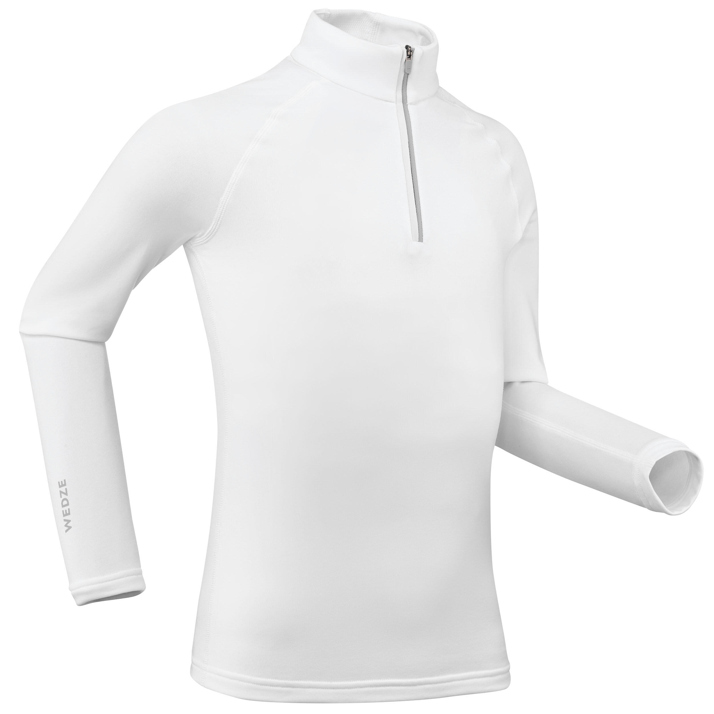 Kidsâ Half-Zip Thermal Ski Base Layer Top, BL 500