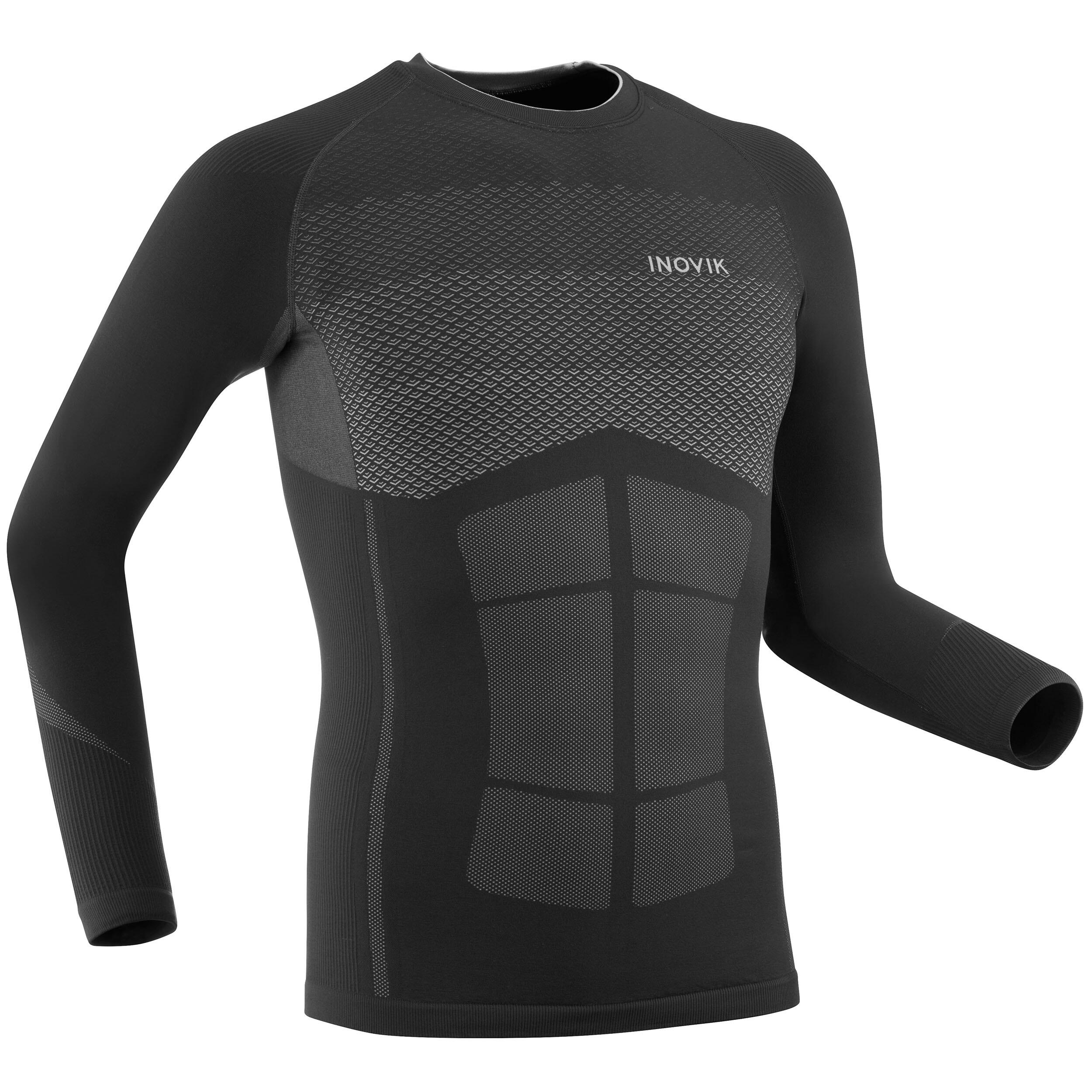 Menâs Base Layer Ski Top - 900 Black