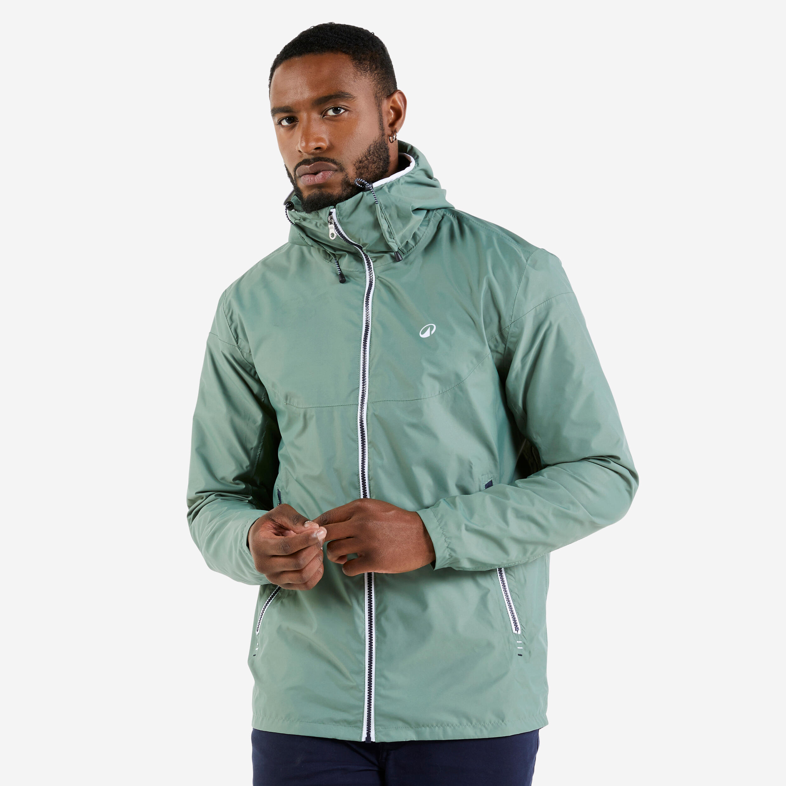 Menâs Waterproof and Windproof Sailing Jacket â 100