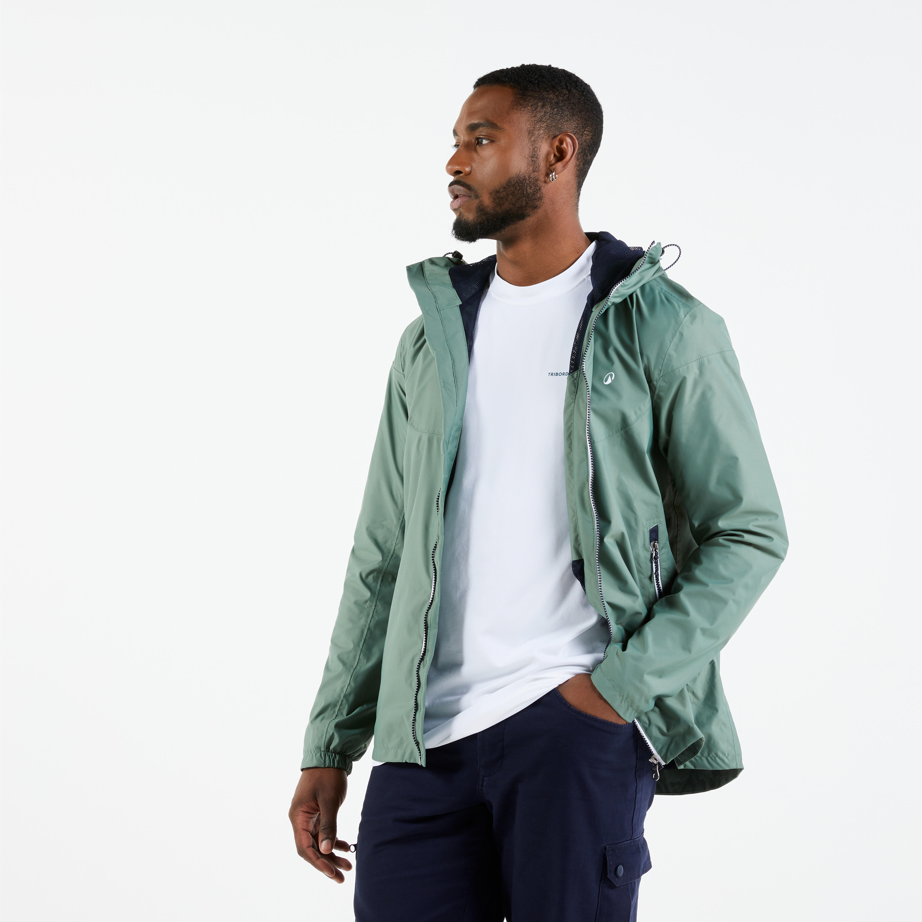 Menâs Waterproof and Windproof Sailing Jacket â 100