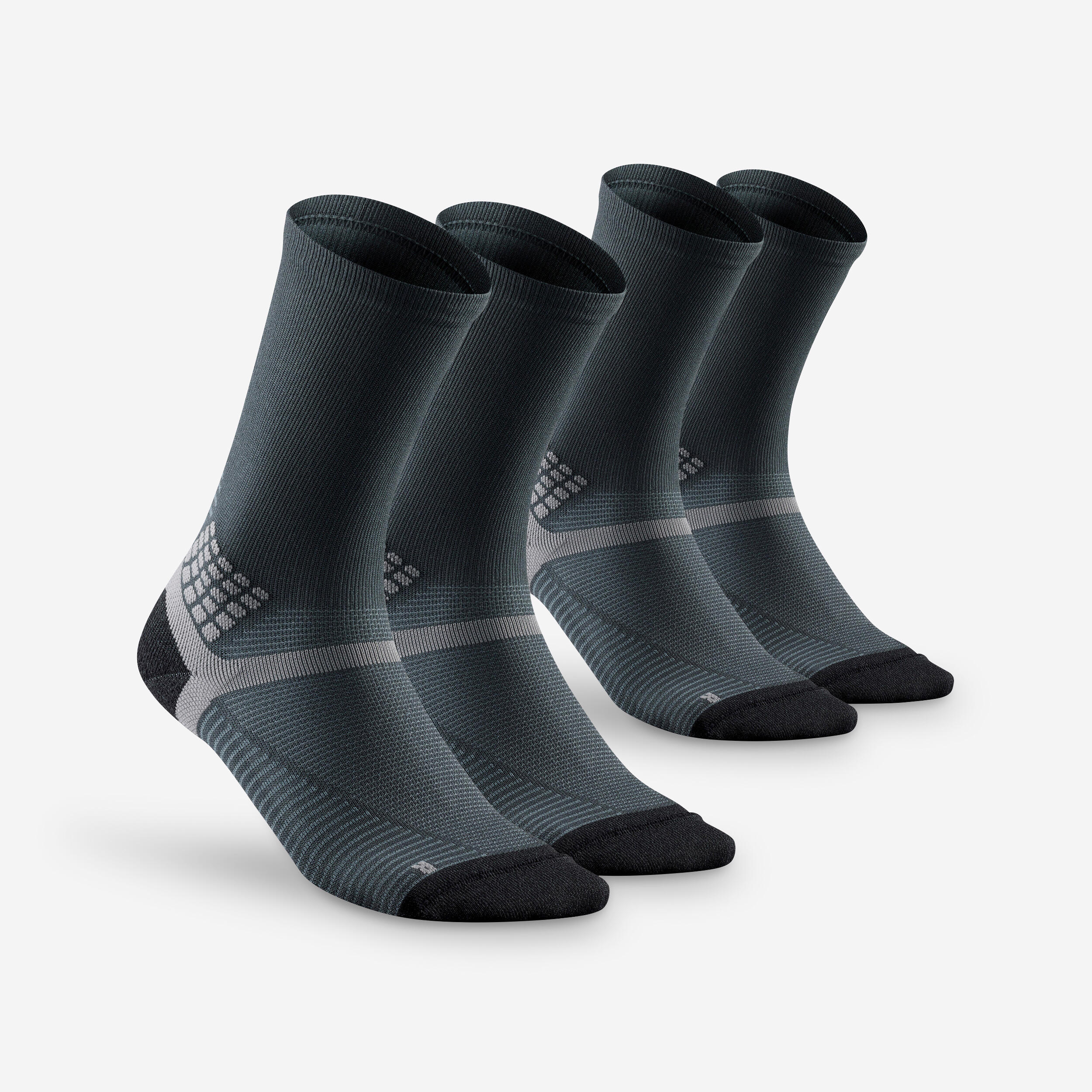 High Hiking Socks x2 Pairs, Hike 500