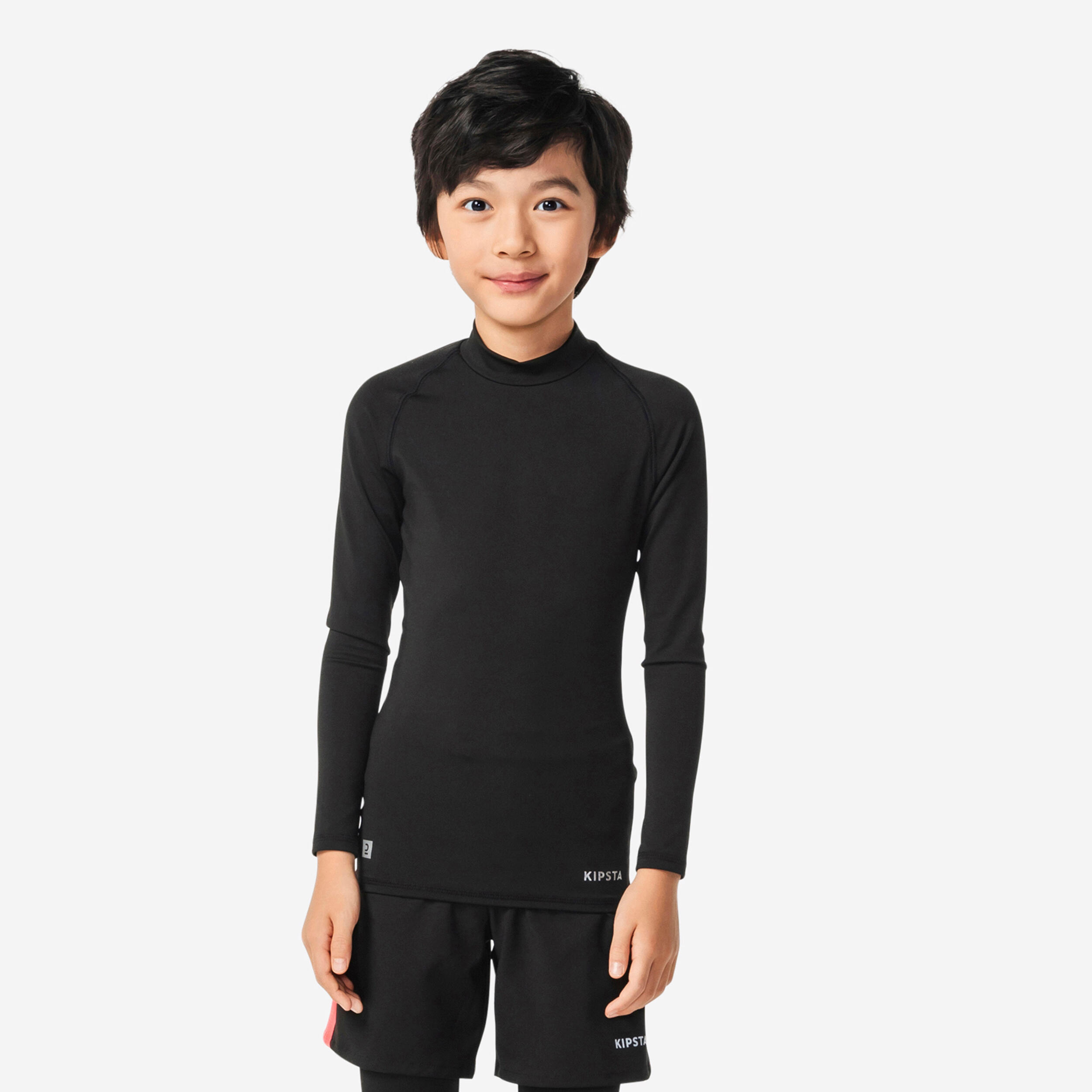 Kids' Long-Sleeved Thermal Base Layer Top, Keepcomfort 100