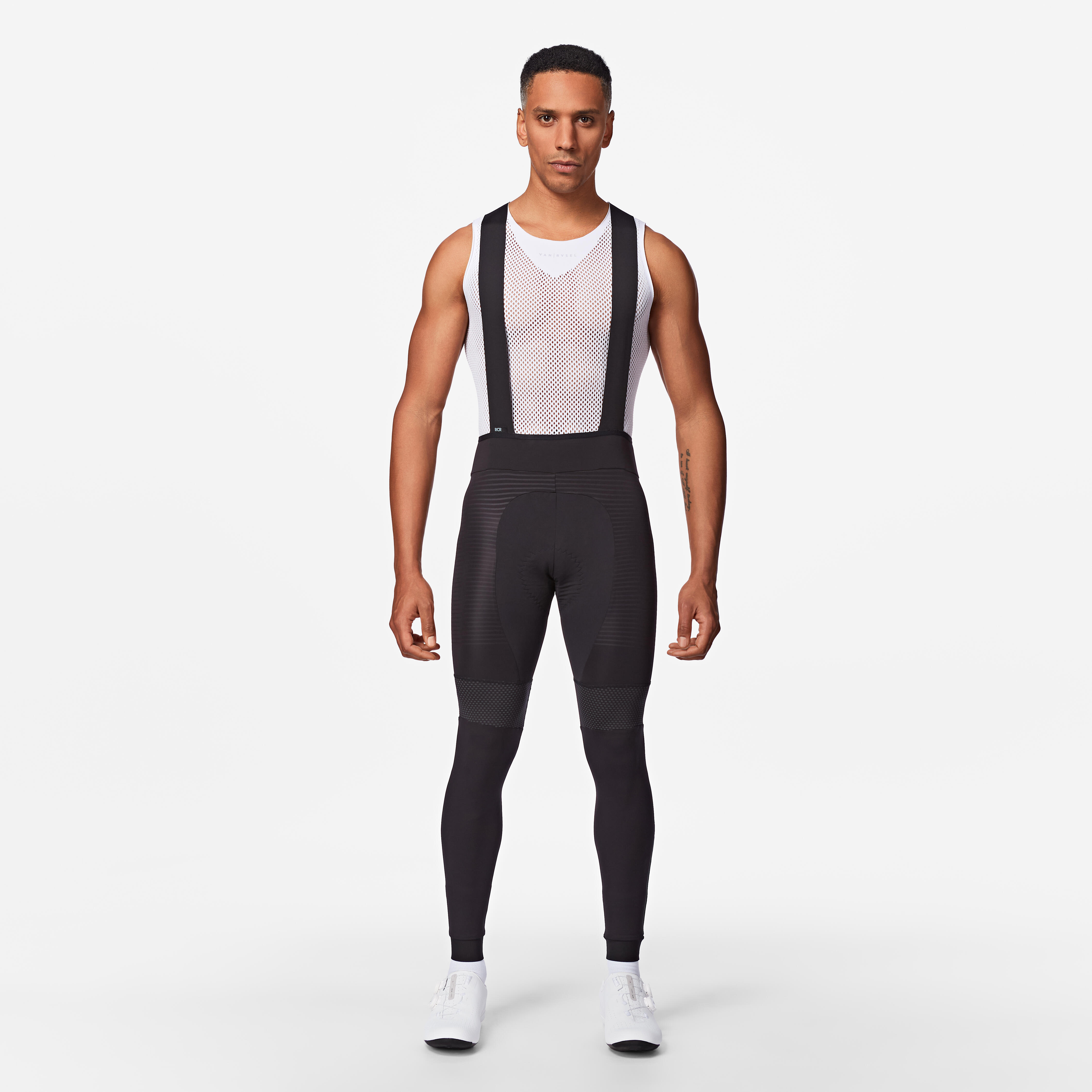 Menâs Cool Weather Long Bib Tights, Racer