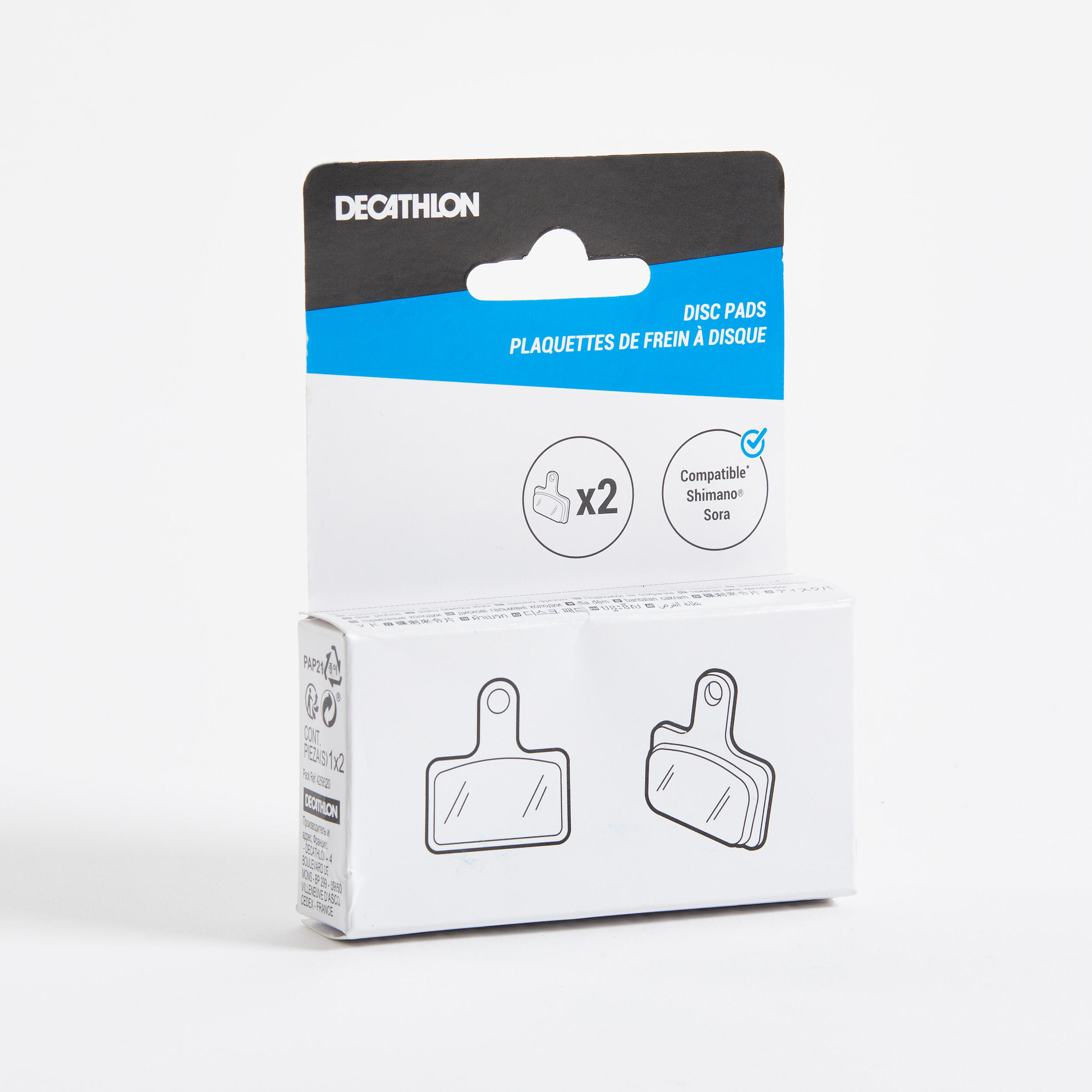 Disc Brake Pads - Comp w/ Shimano Deore/Tektro Semi-Metallic