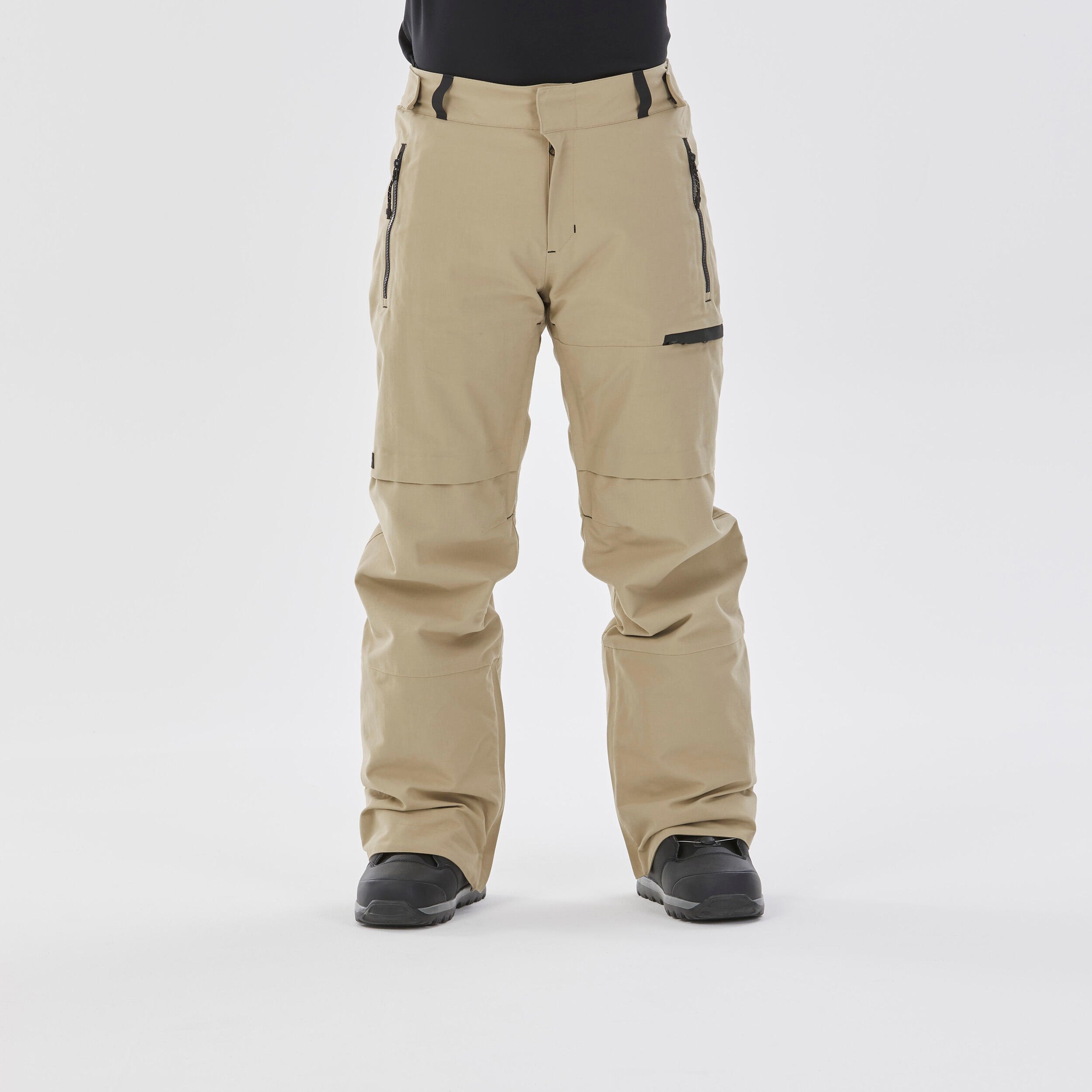 Menâs Snowboard Pants - SNB 500 Beige