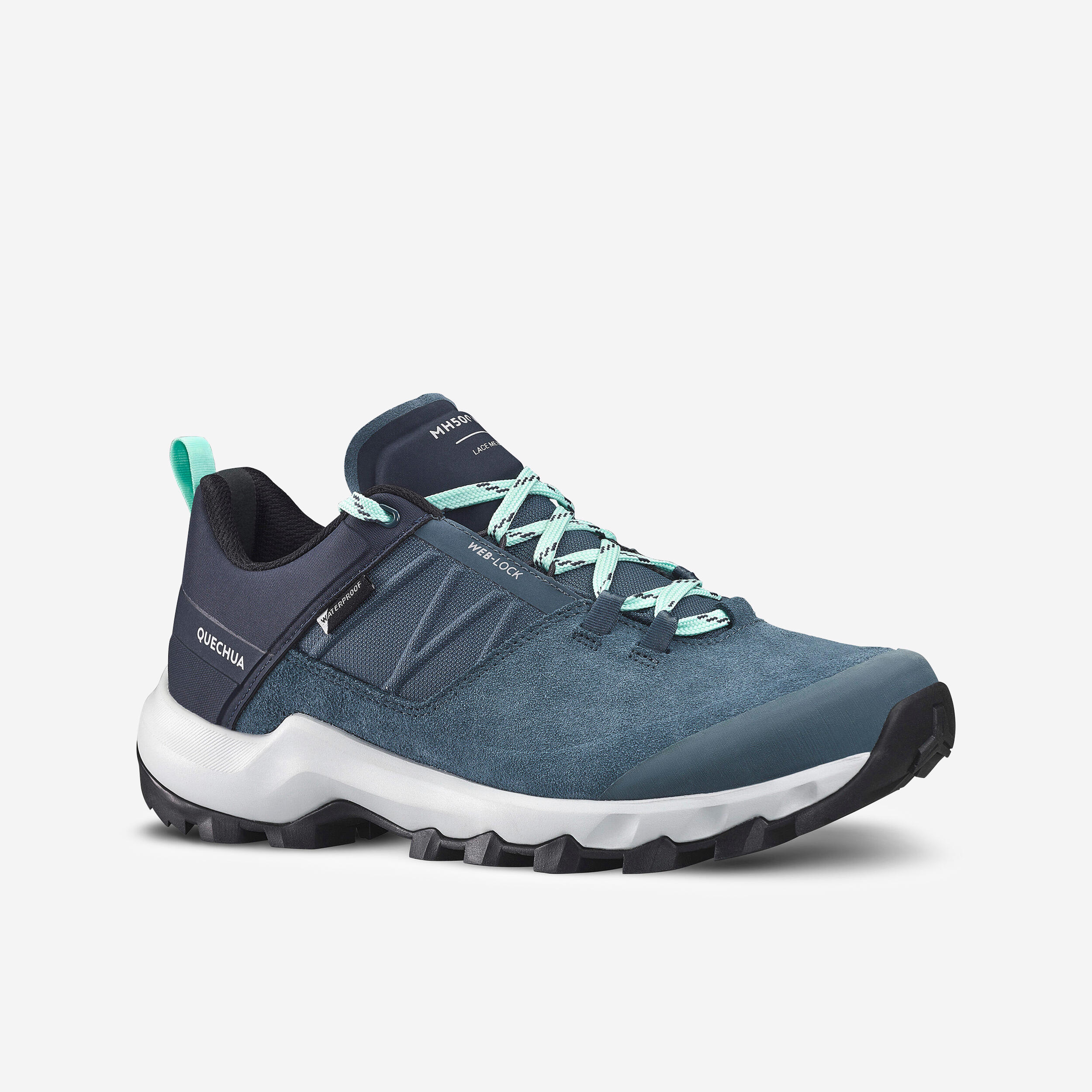 Women's Waterproof Hiking Shoes, MH 500