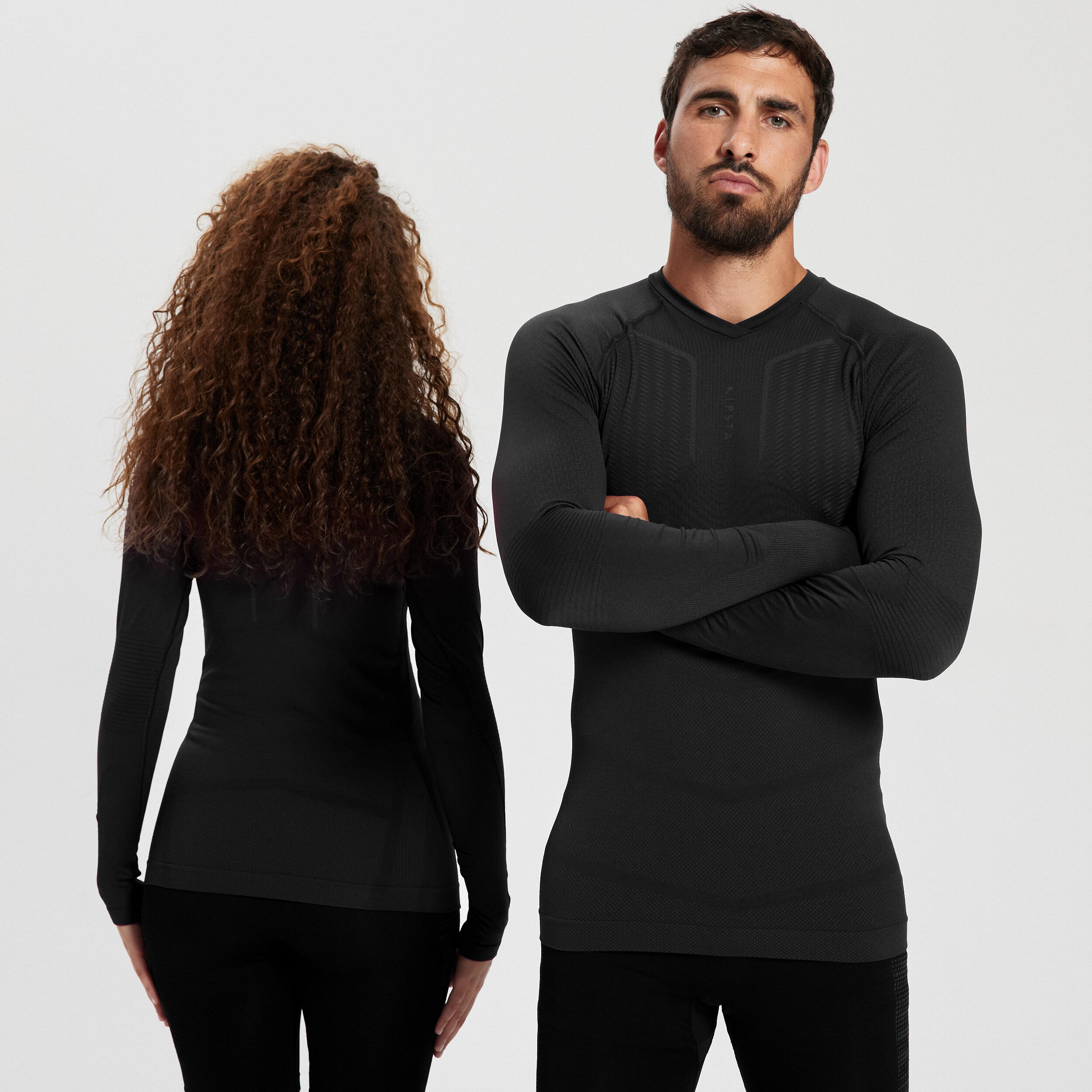 LS Thermal Base Layer Top - Keepdry 500 Black