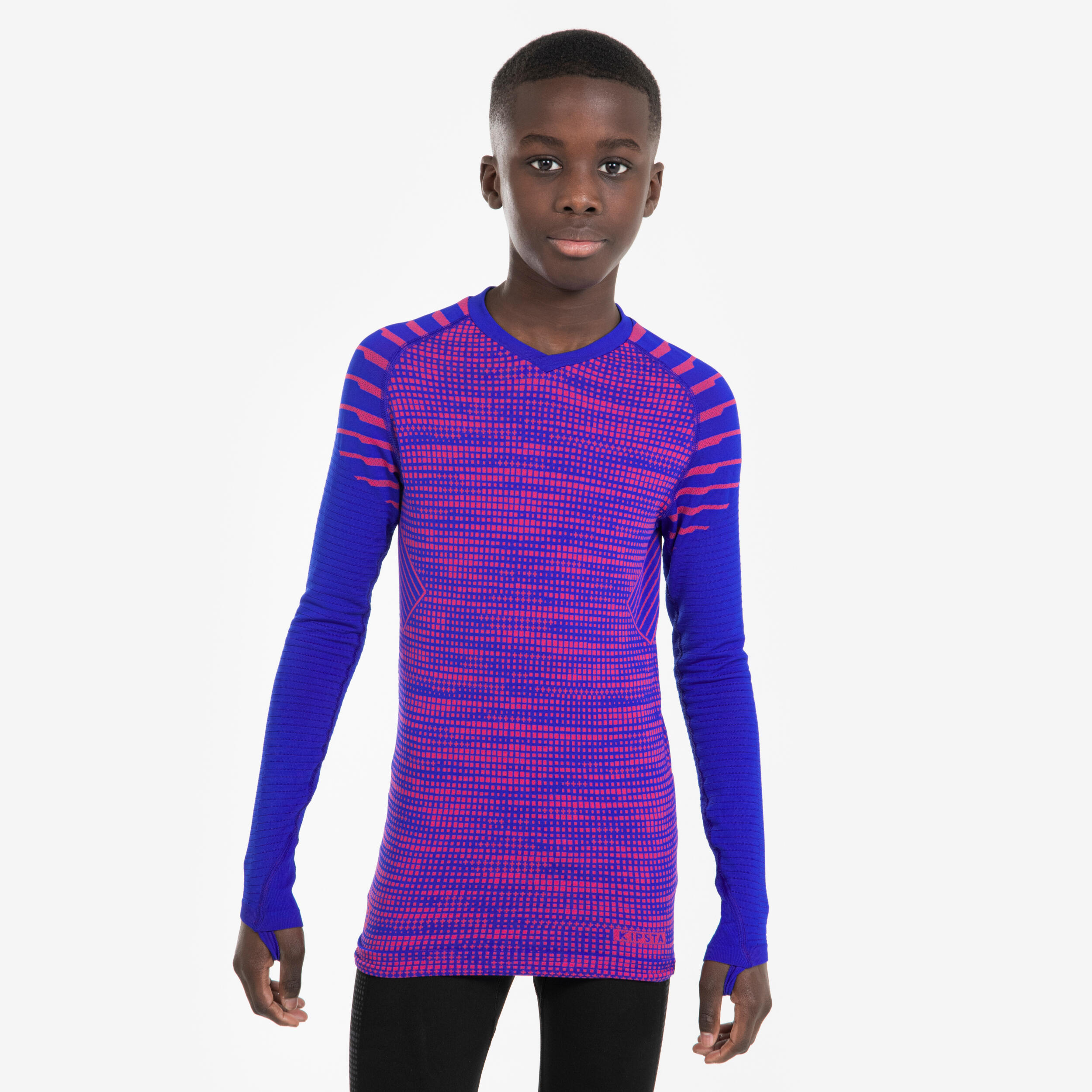 Kids' Long Sleeve Base Layer Top - Keepdry 500 Ages 4-14
